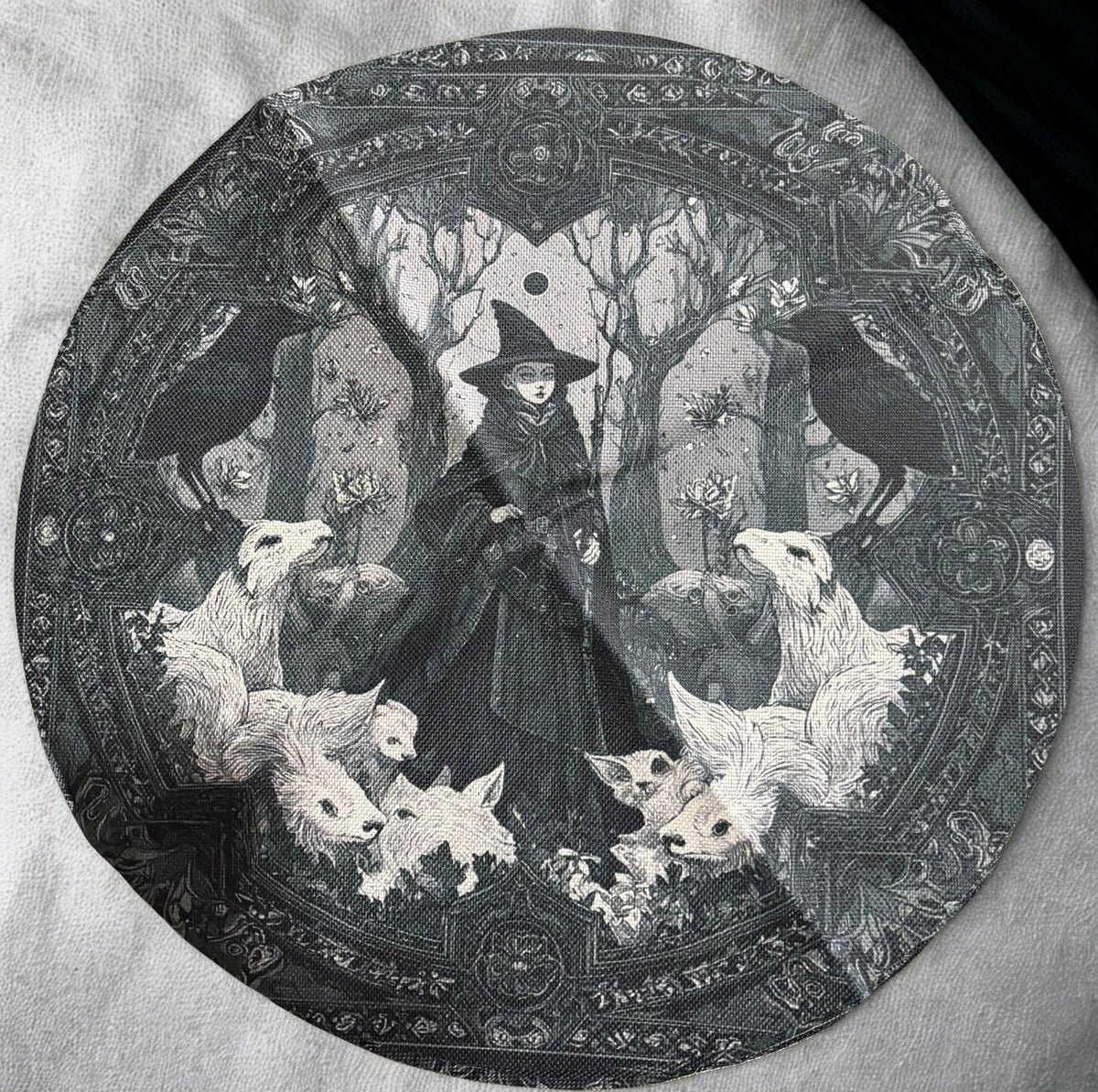 Woodland Crone Round Placemats