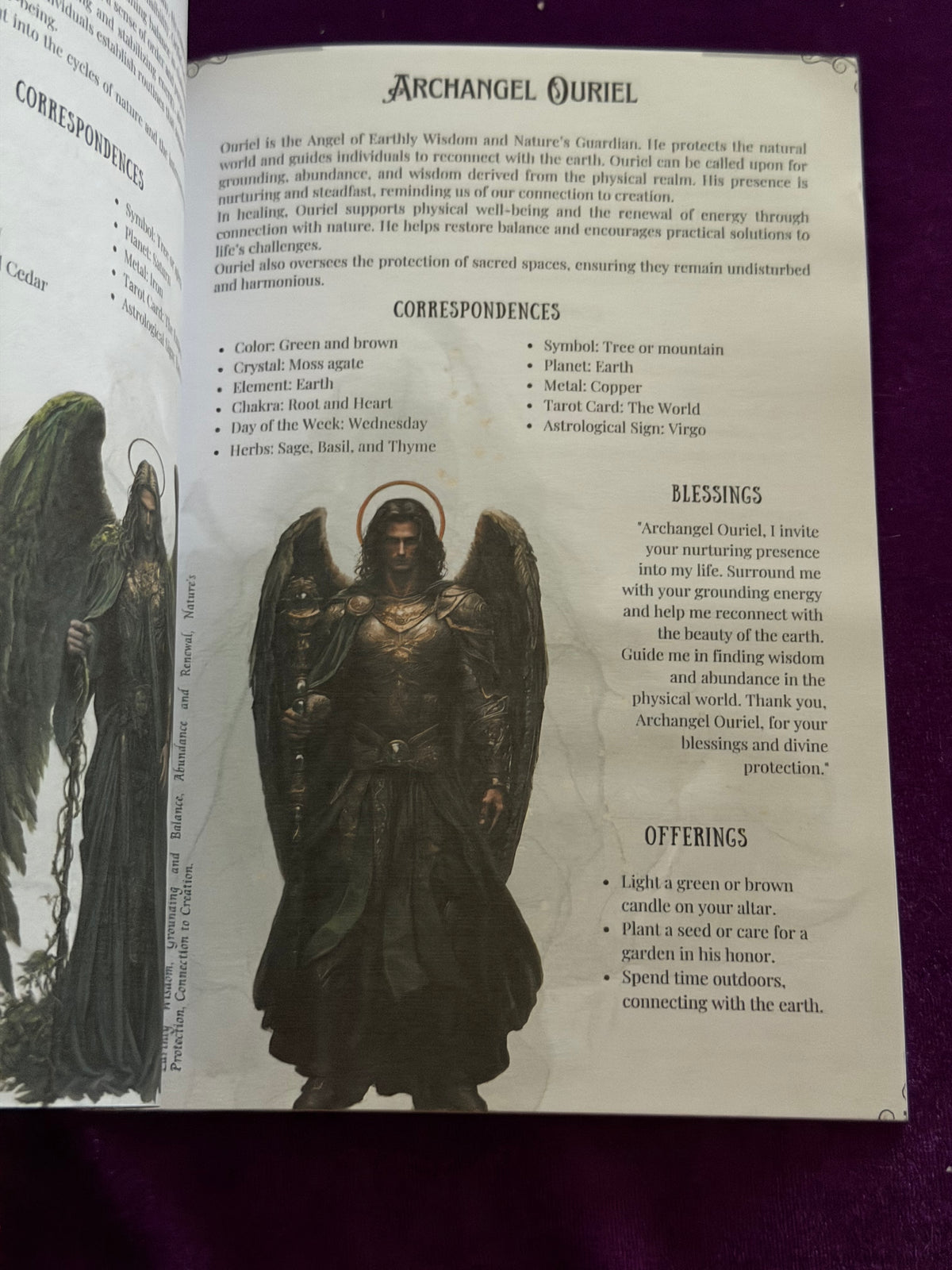 Archangels – Illustrated Guide to Angelic Correspondences, Blessings & Offerings