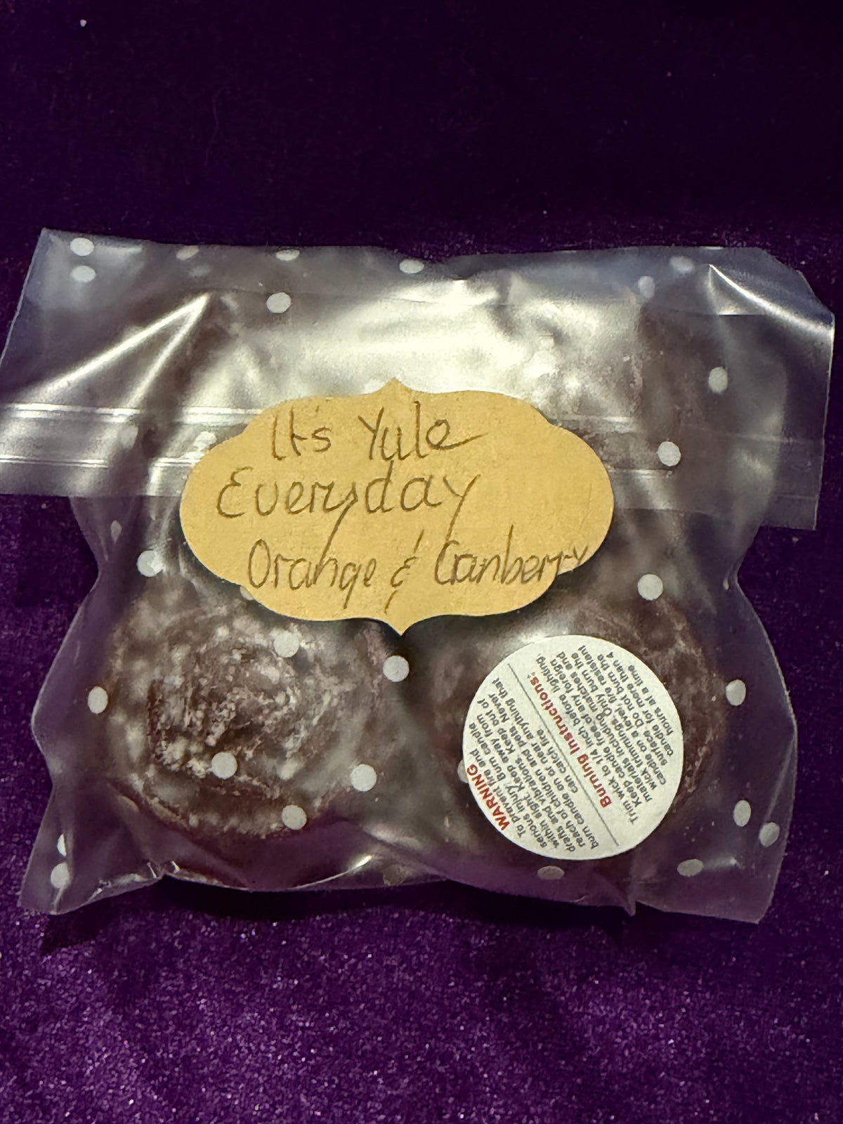 It’s Yule Every Day – Cranberry & Orange Wax Melts