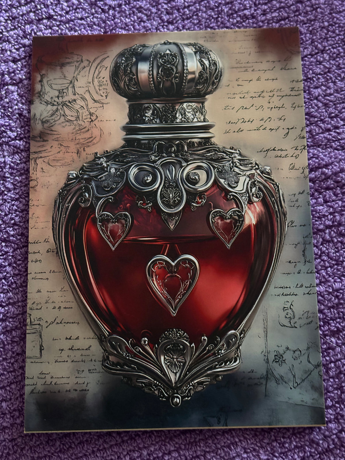 Gothic & Fantasy Mini Art Prints – Set 5 – Pack of 4