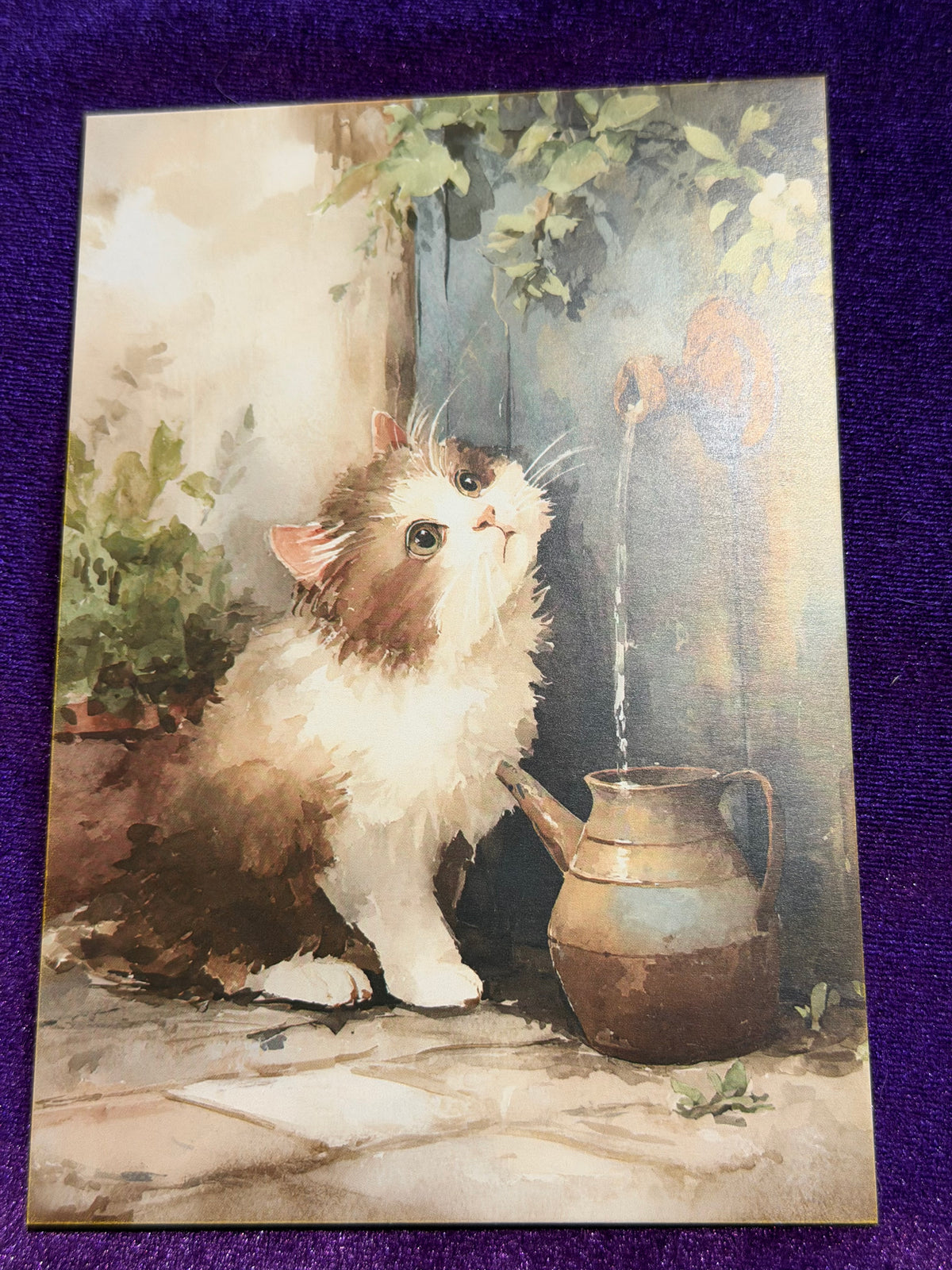 Whiskers in Watercolour Mini Prints – Set 1