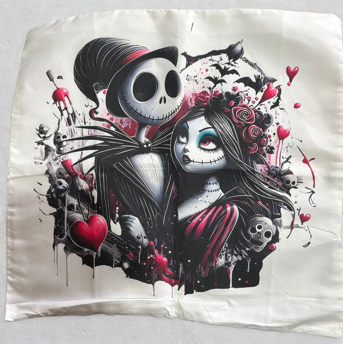 Jack & Sally – Till Death Do Us Part Cushion Cover