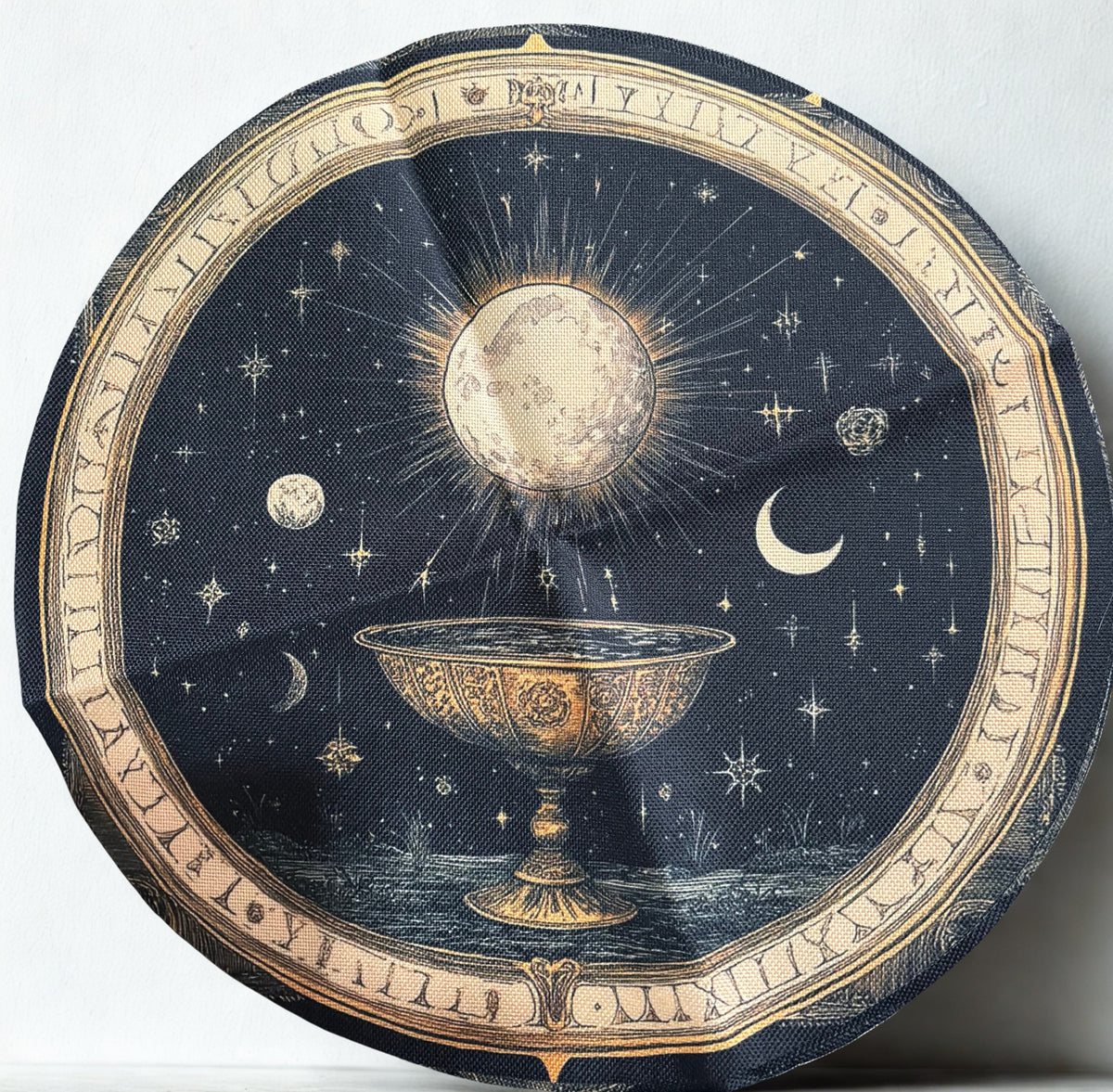Moon Ritual Round Placemats