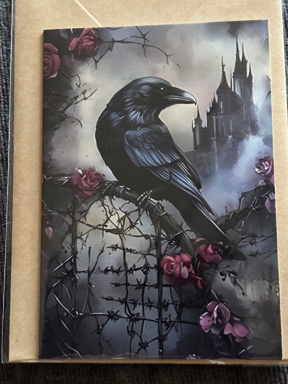 Gothic Angel Collection Greeting Card
