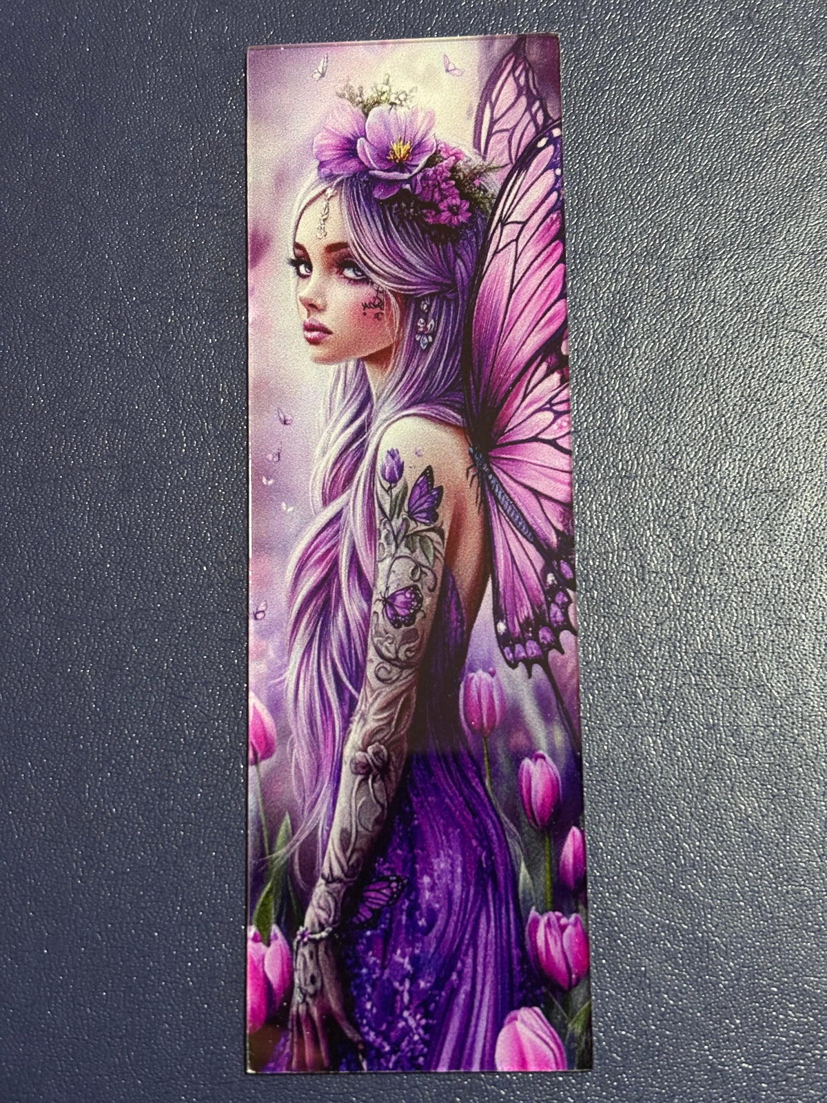 Purple Fairy Bookmark 3