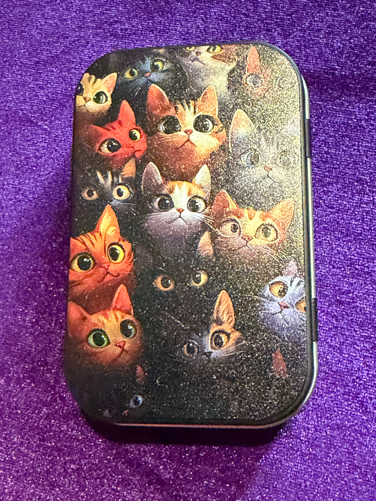 Loads Of Cats Multipurpose Metal Tin