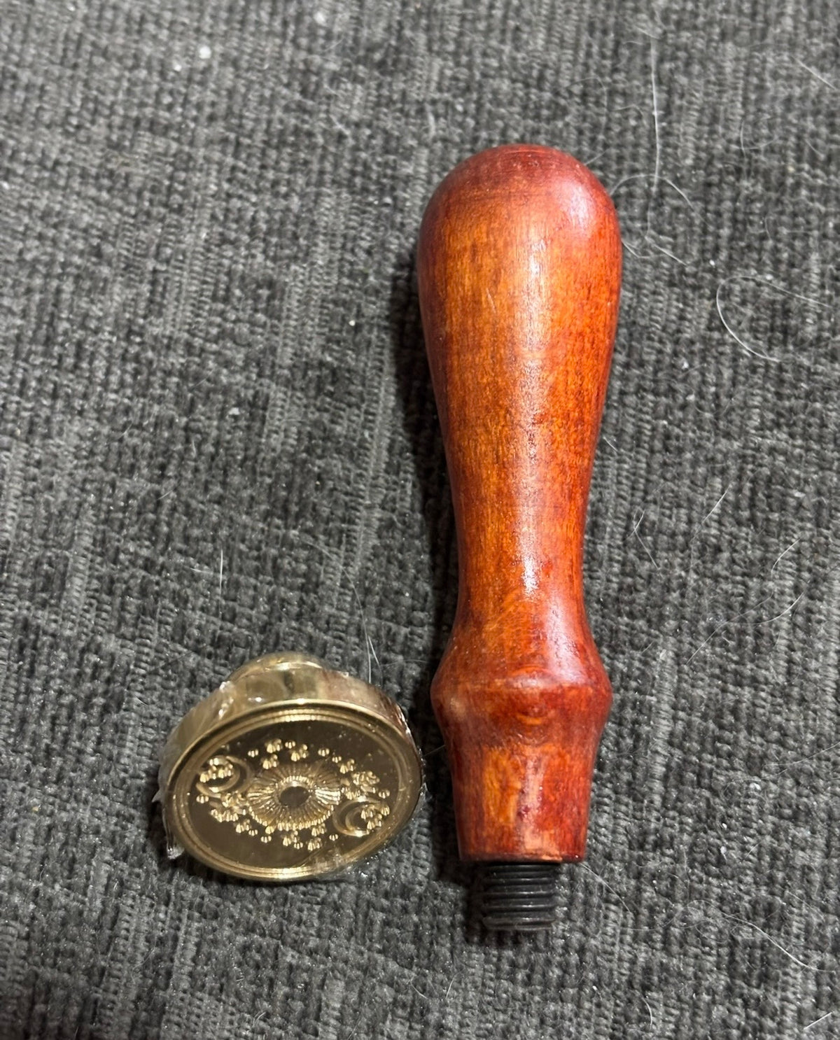Celestial Vigil — Sun & Moon Wax Seal Stamp