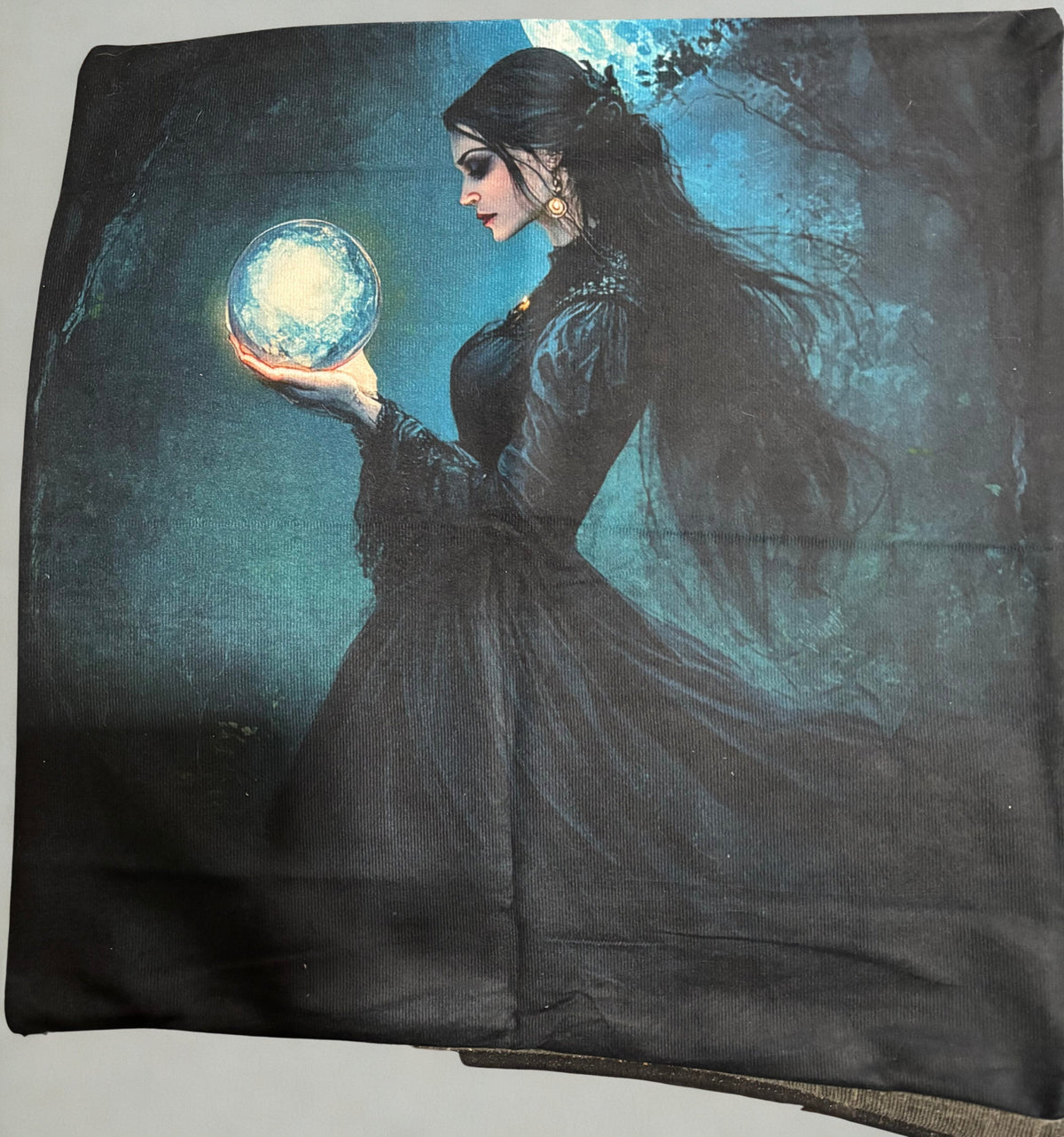 Moon Seer Velvet Cushion Cover