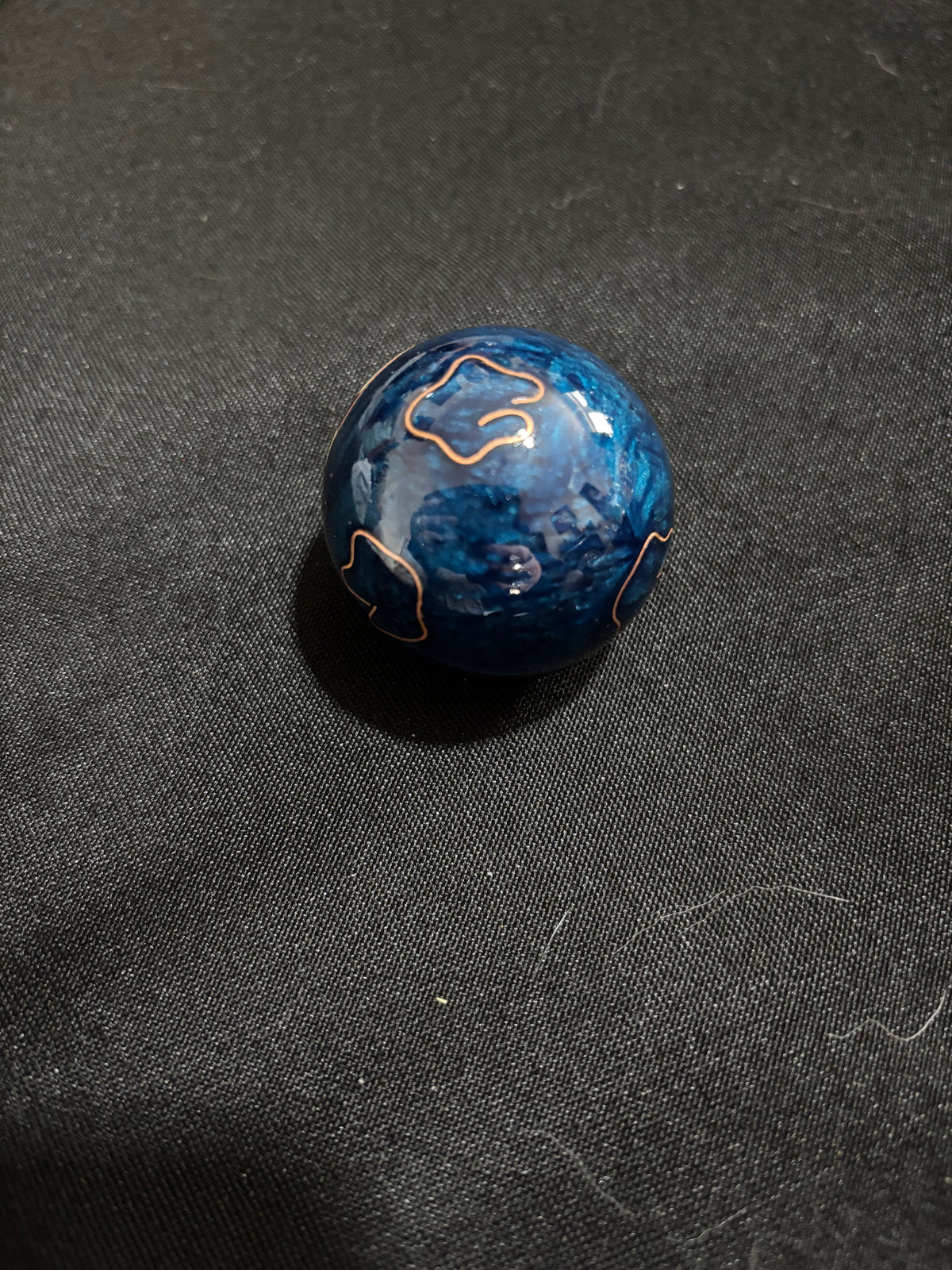 Vintage Chinese Opera Face Baoding Balls in Brocade Box