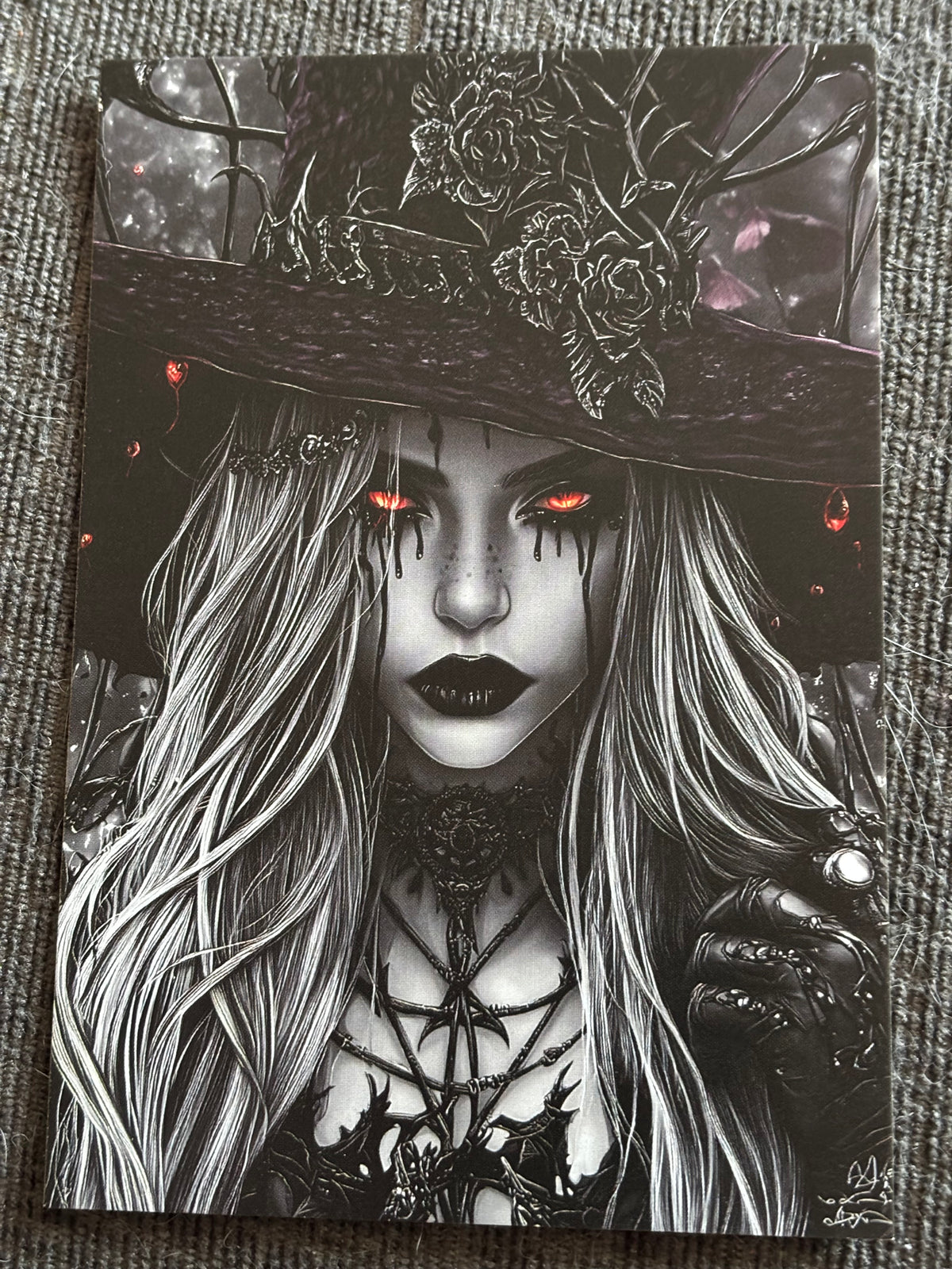 Dark Gothic Fantasy Art Print Set