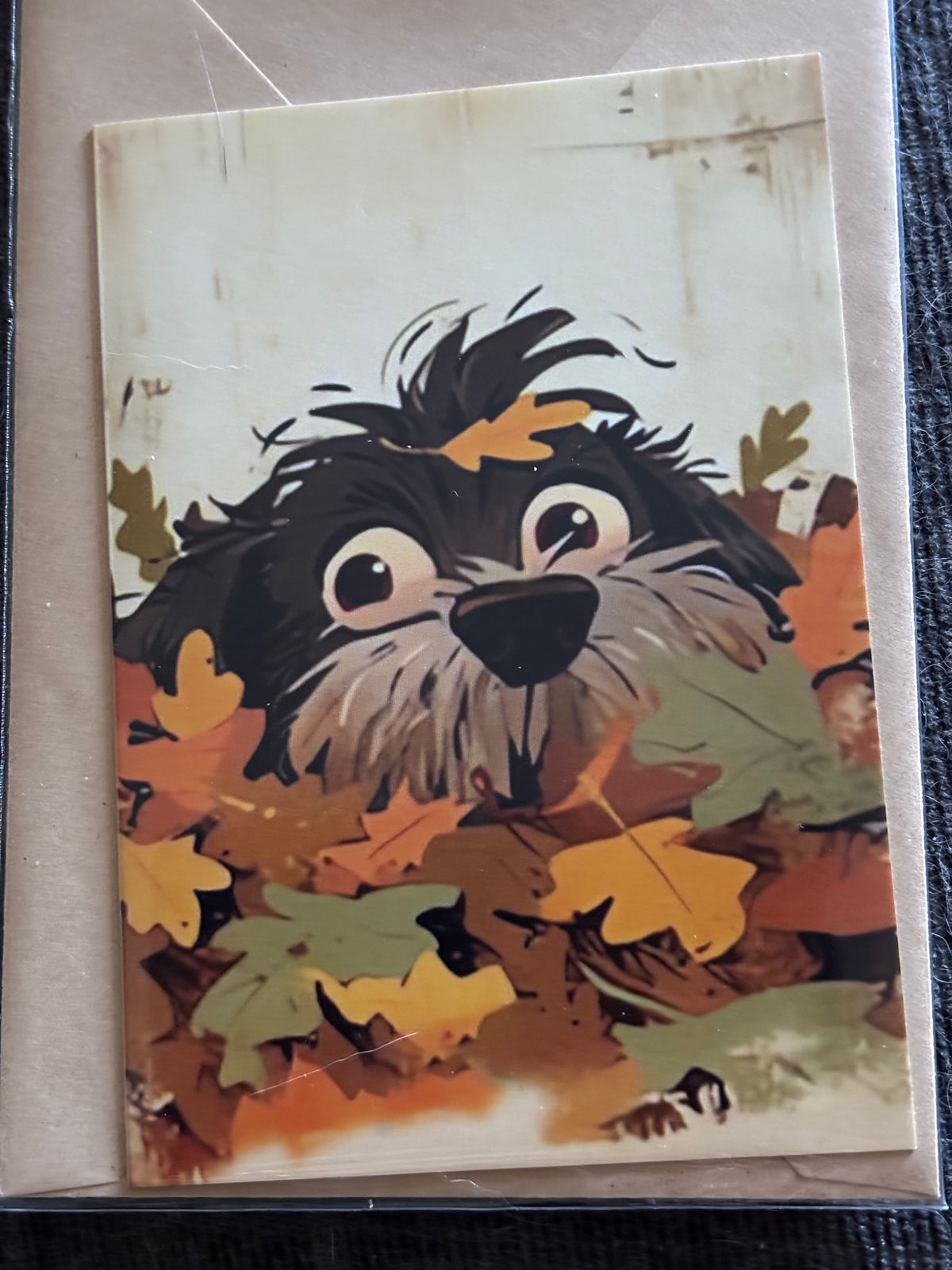 Cute Dog Greetings Card