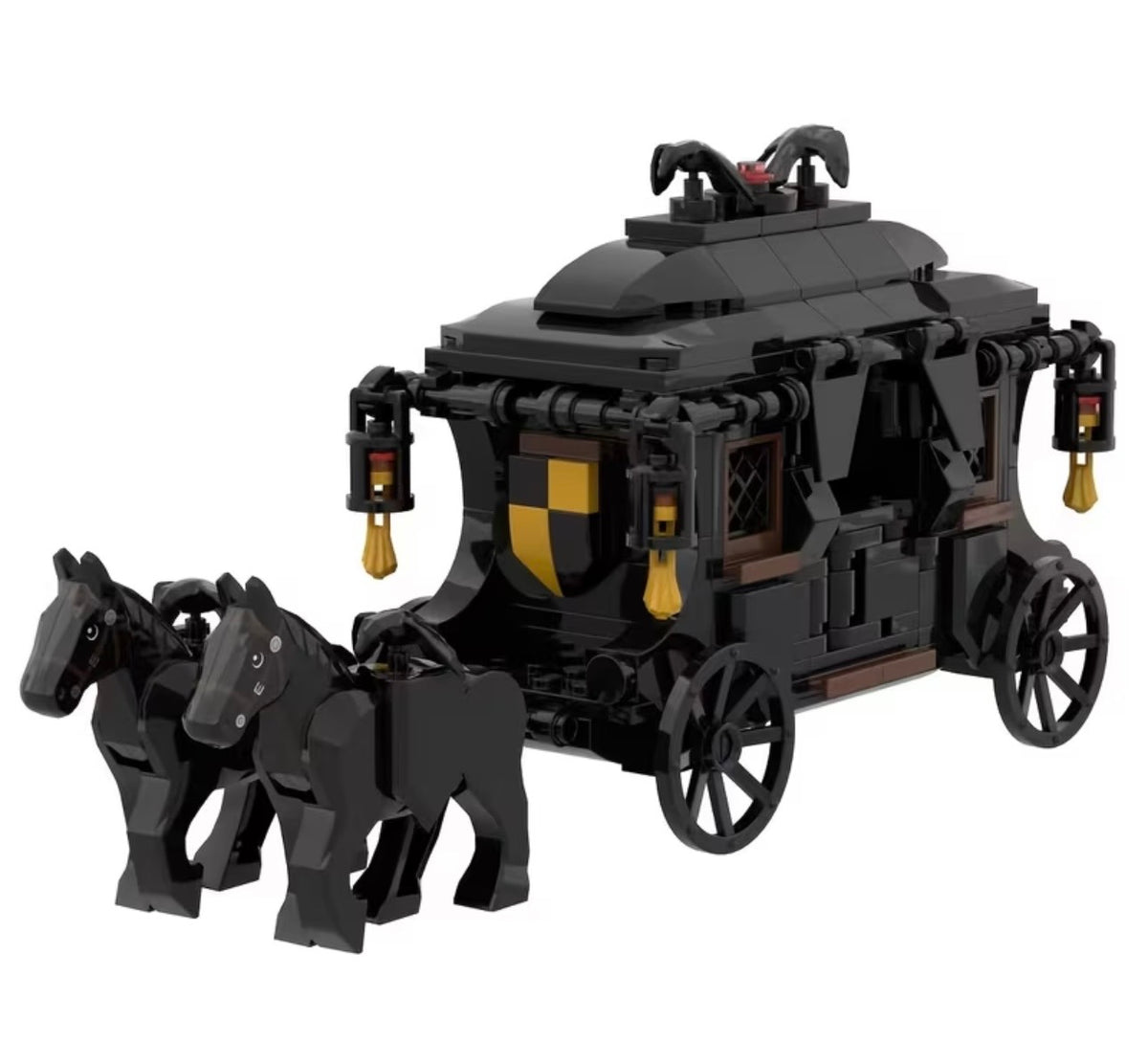 Crow Carriage Gothic Building Block Set