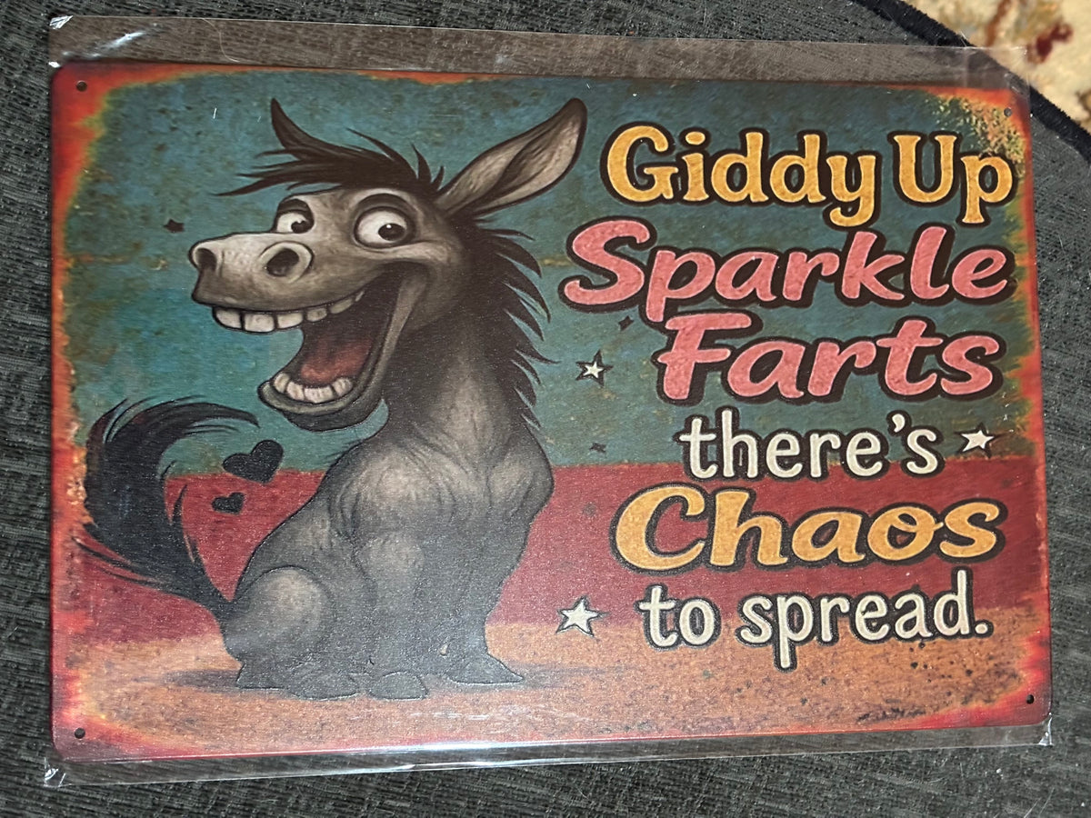 Sparkle Farts Sign