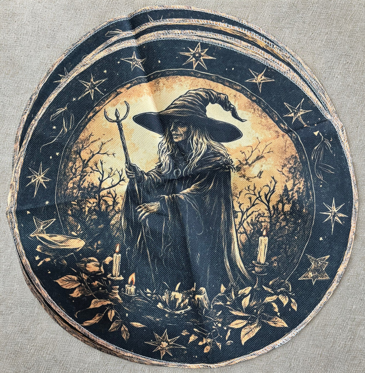 Crone’s Moon Round Placemats