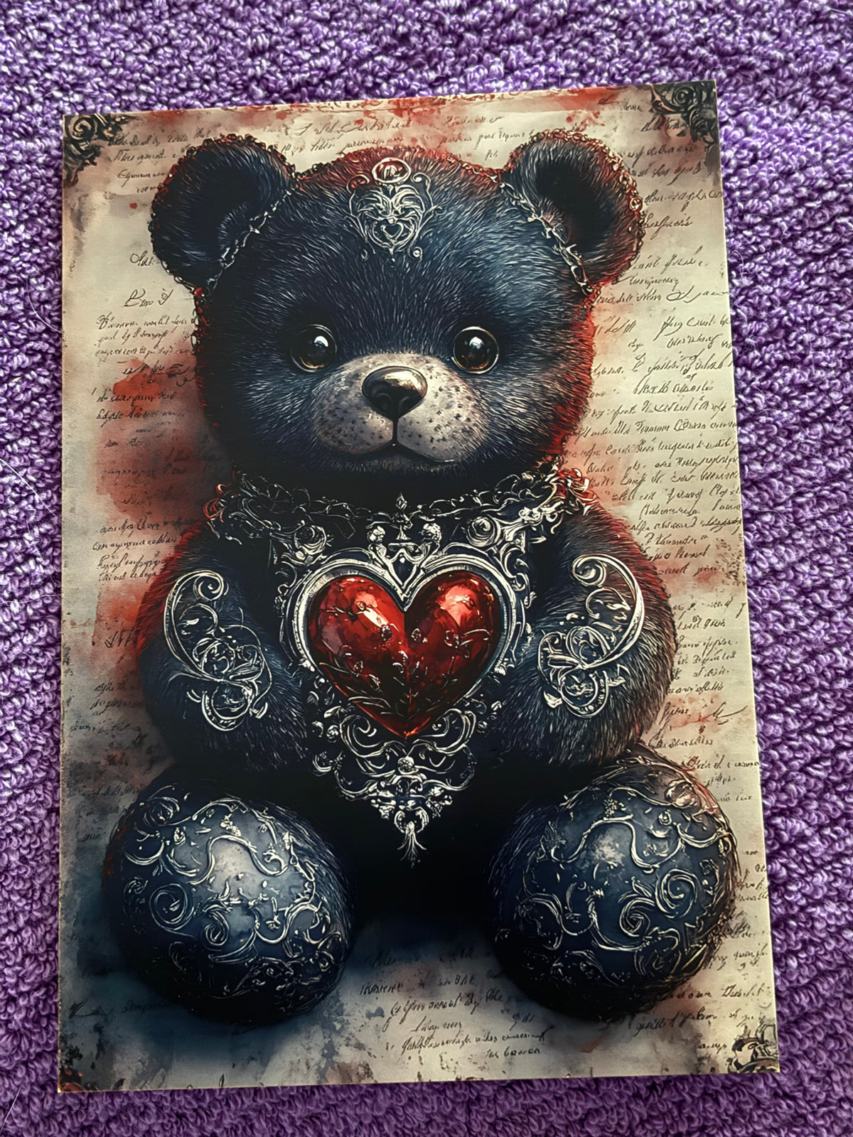 Gothic & Fantasy Mini Art Prints – Set 3 – Pack of 4