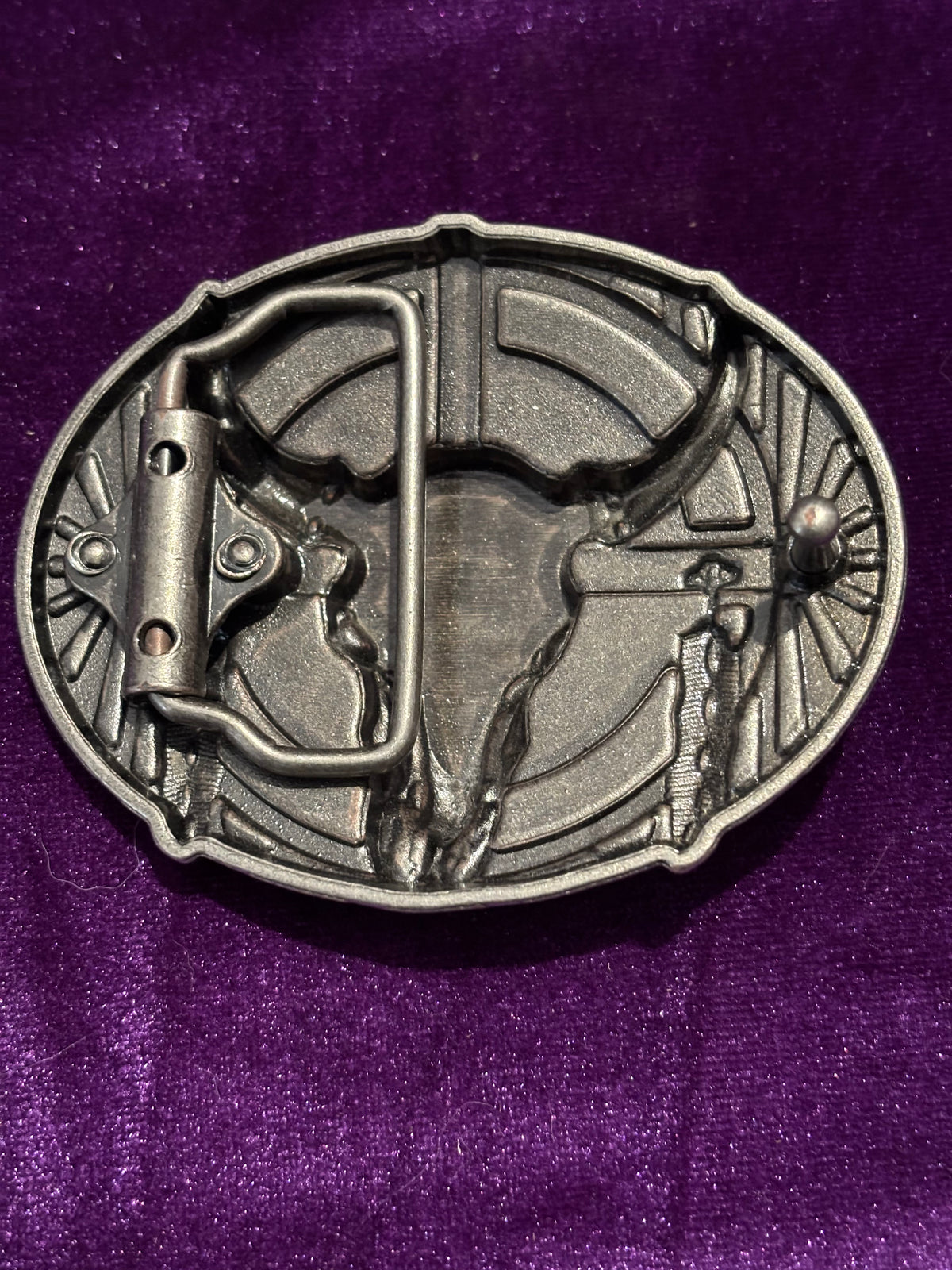 Solid Metal Statement Belt Buckle