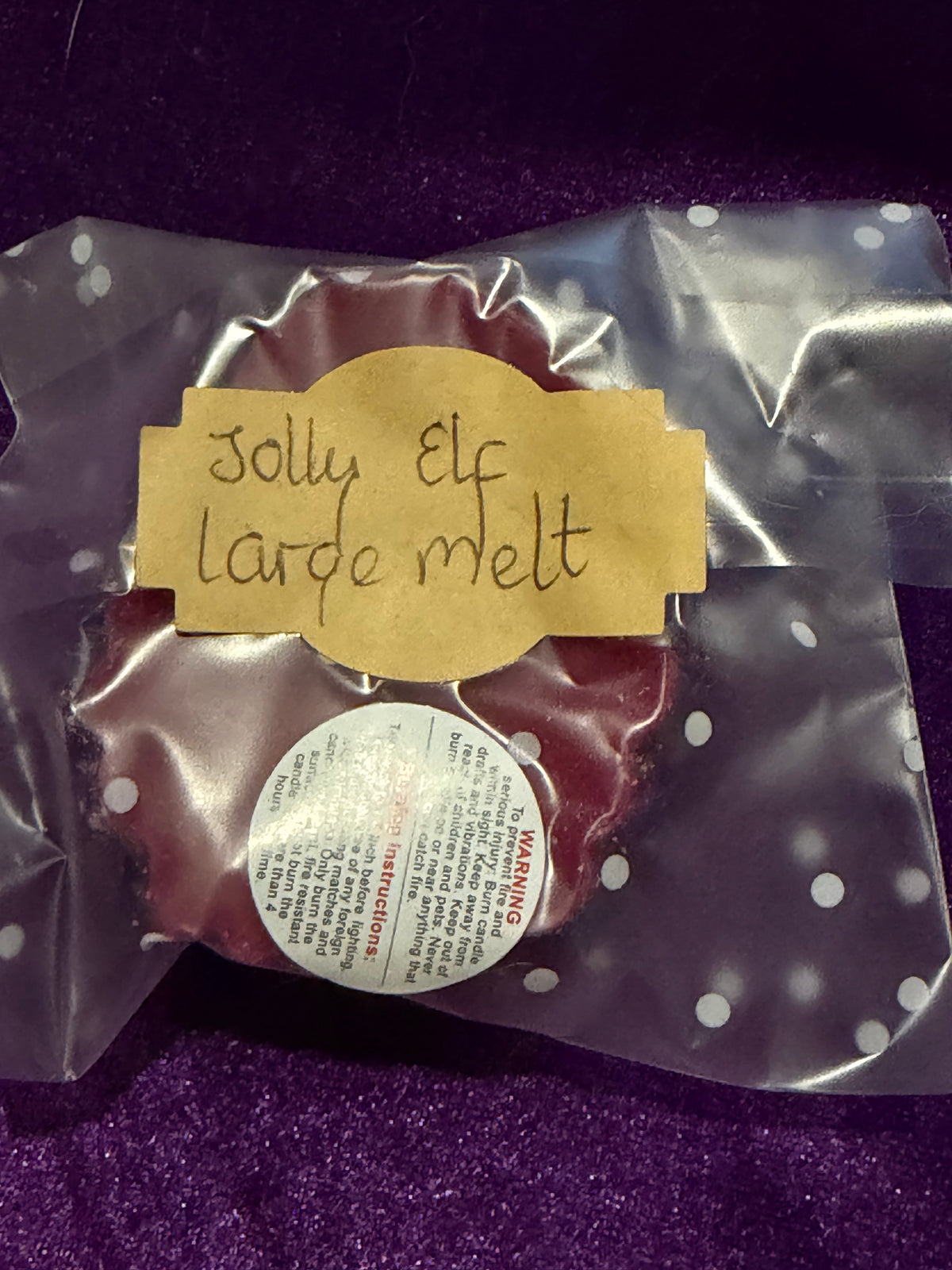 Jolly Elf – Large It’s Yule Every Day Wax Melt