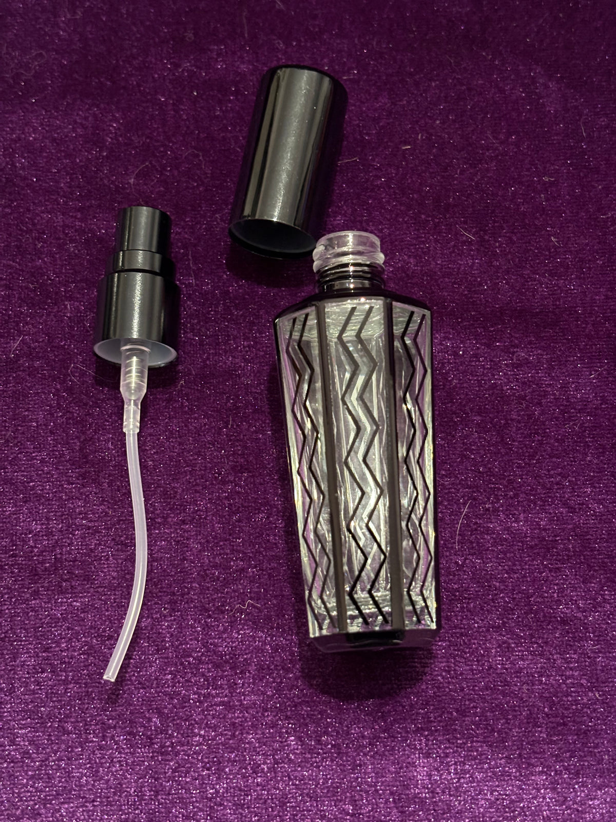 Midnight Geometry – 15ml Refillable Perfume Atomiser