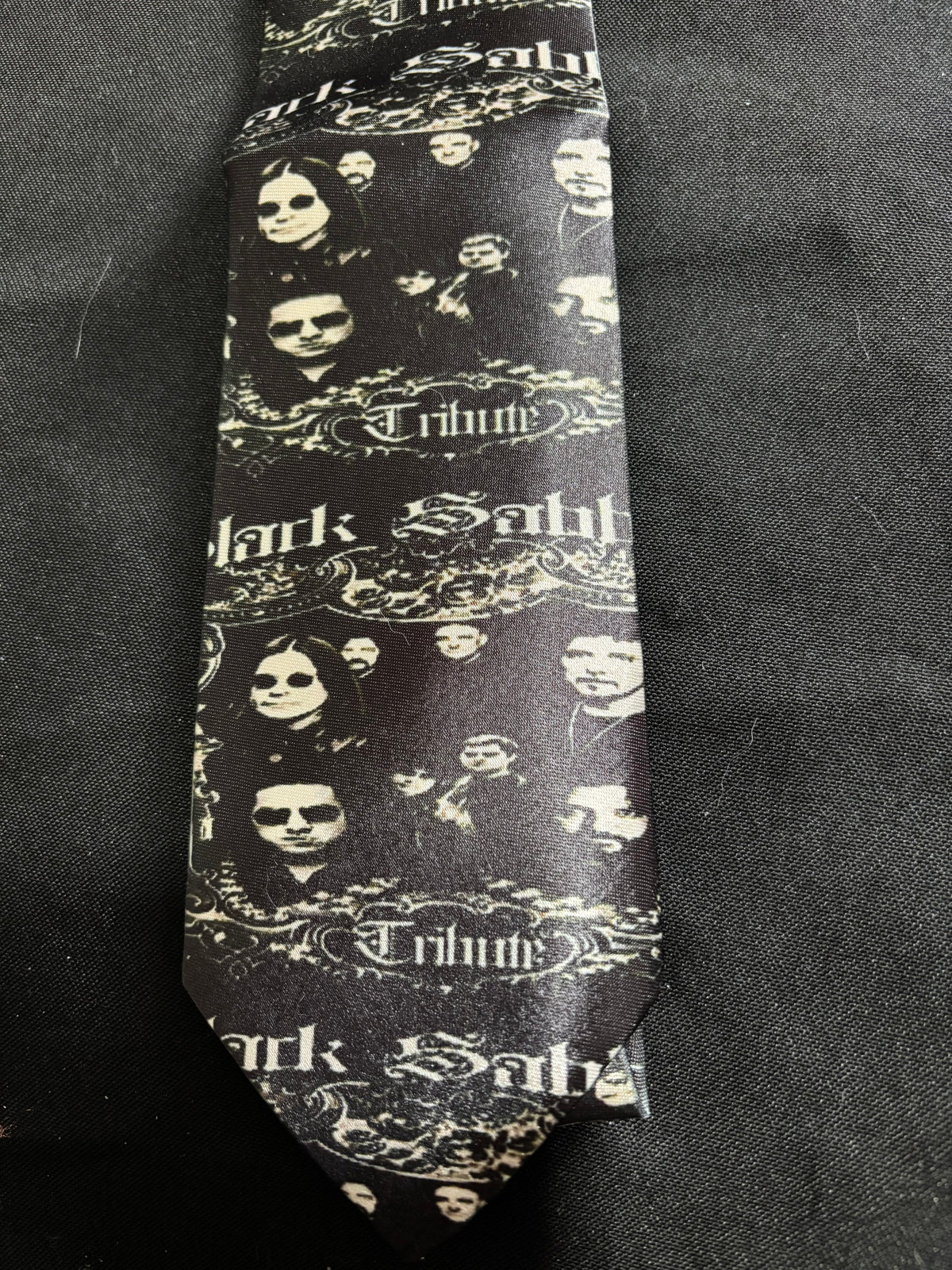 Black Sabbath Tribute Tie