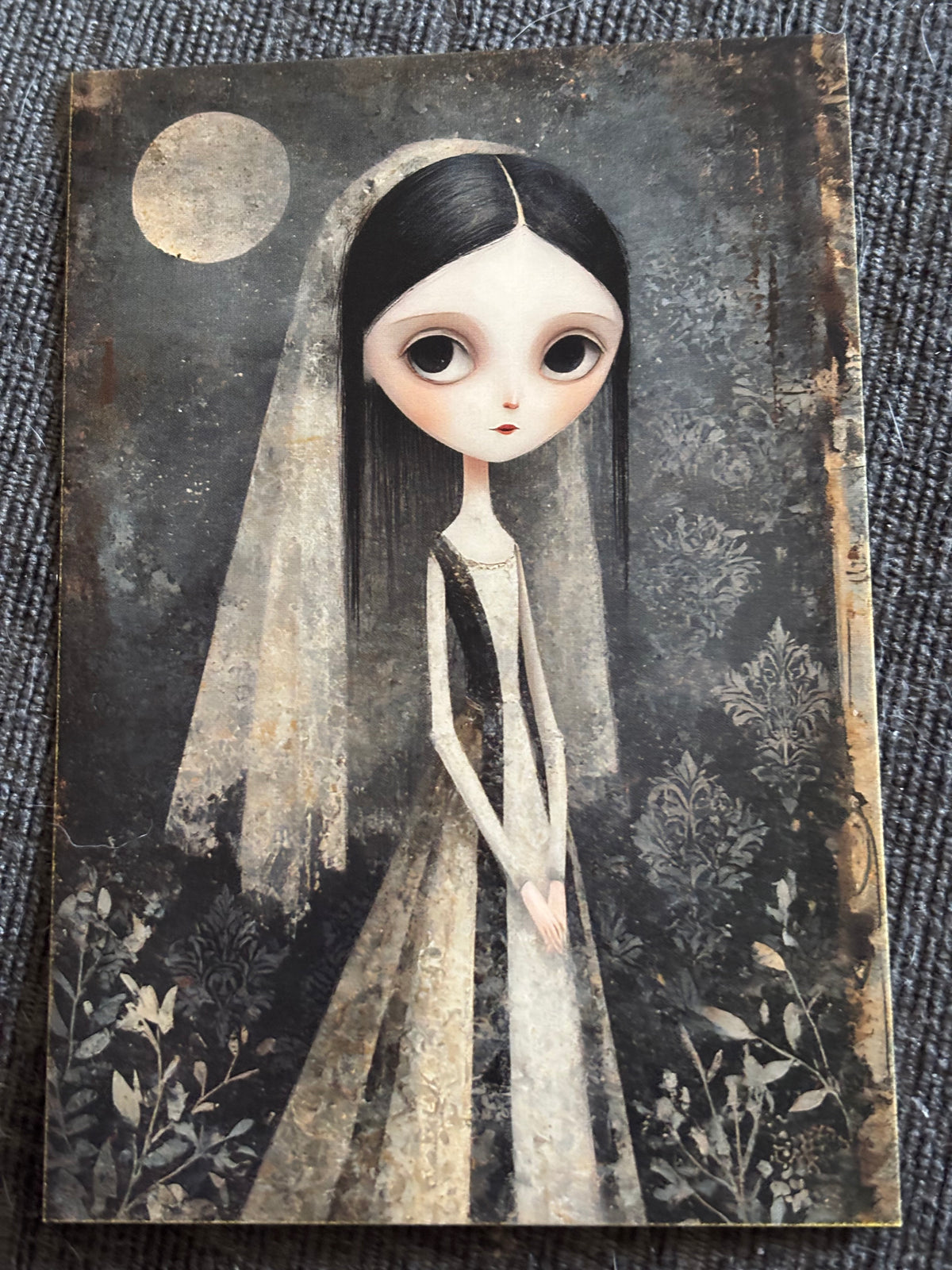 Gothic Doll Mini Art Print Set (4 Pack)