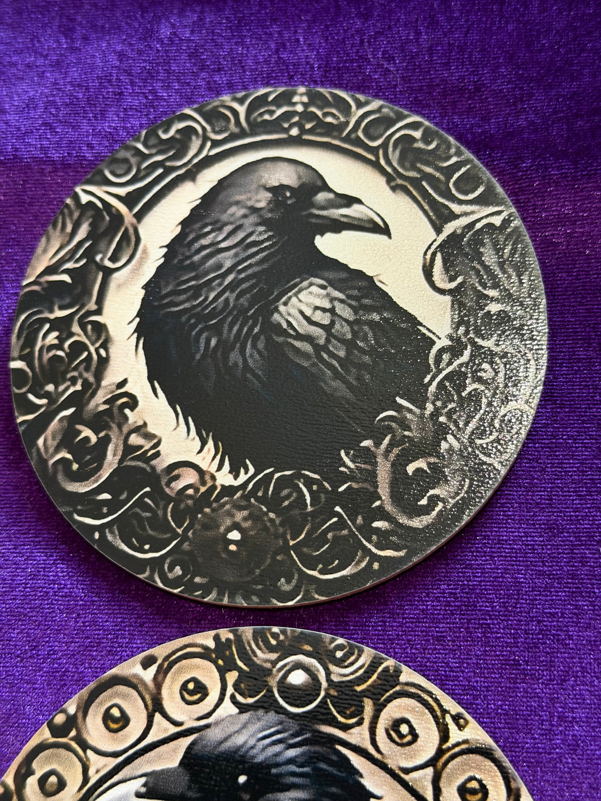 Ravens Wooden Coasters – Set of Six
