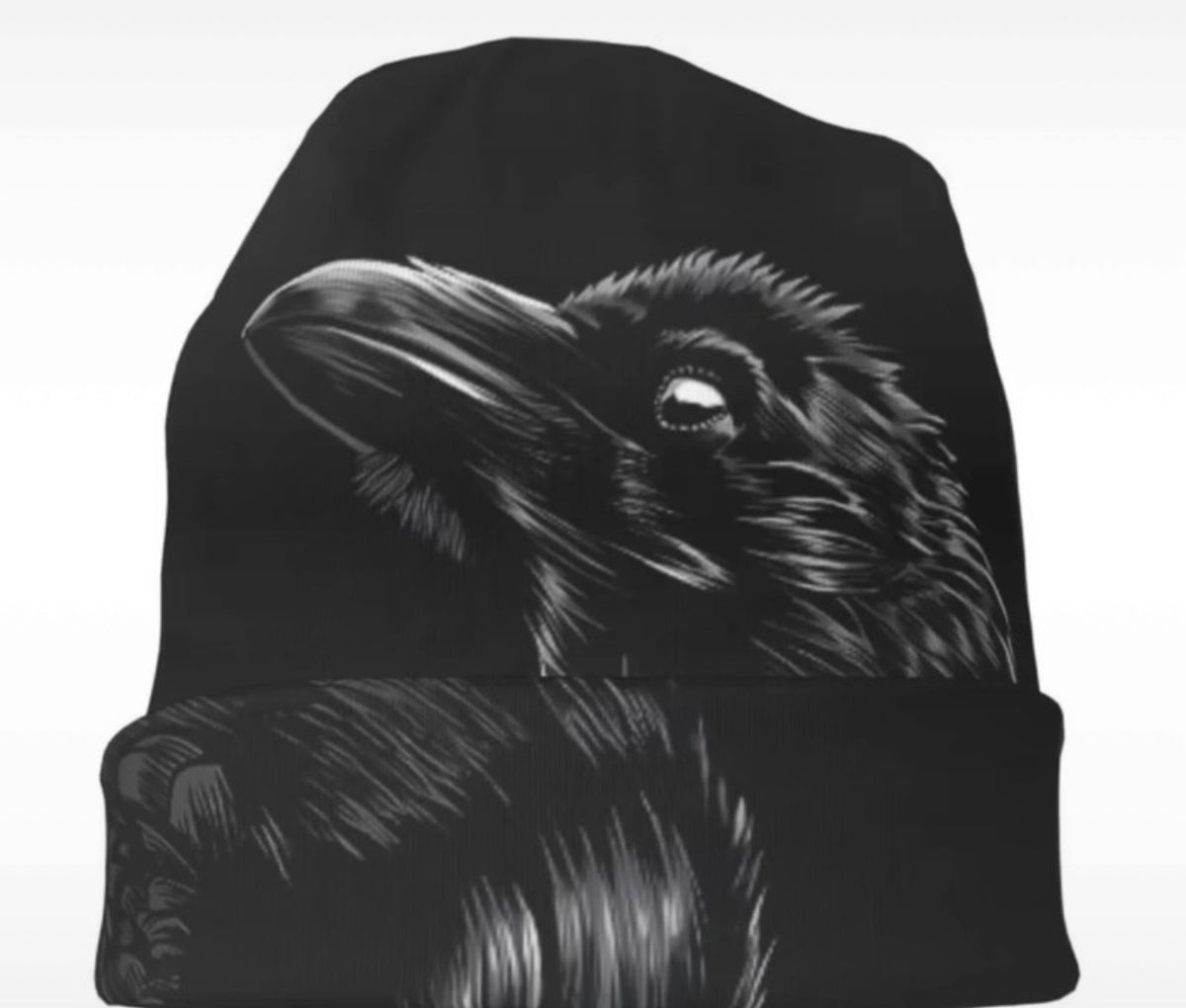 Black Raven Men’s Beanie