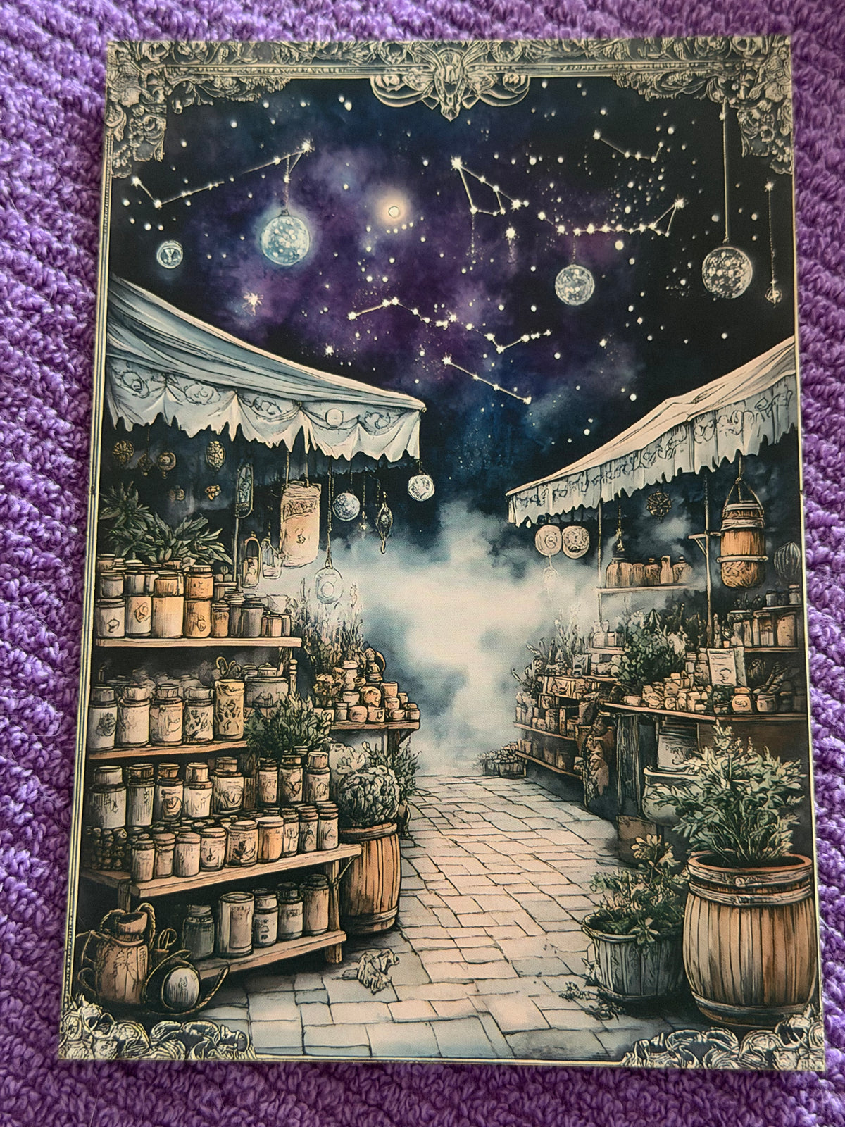 Celestial Gothic Mini Prints Set 4