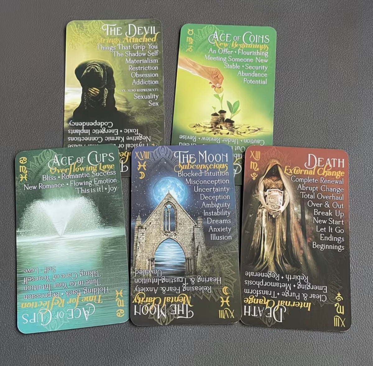 In2It Tarot – 78 Card Meaning & Reversal Deck