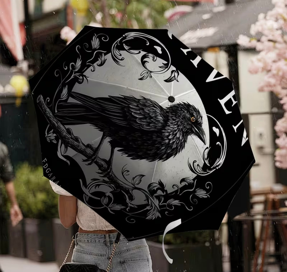 Ravens Watch Automatic Umbrella