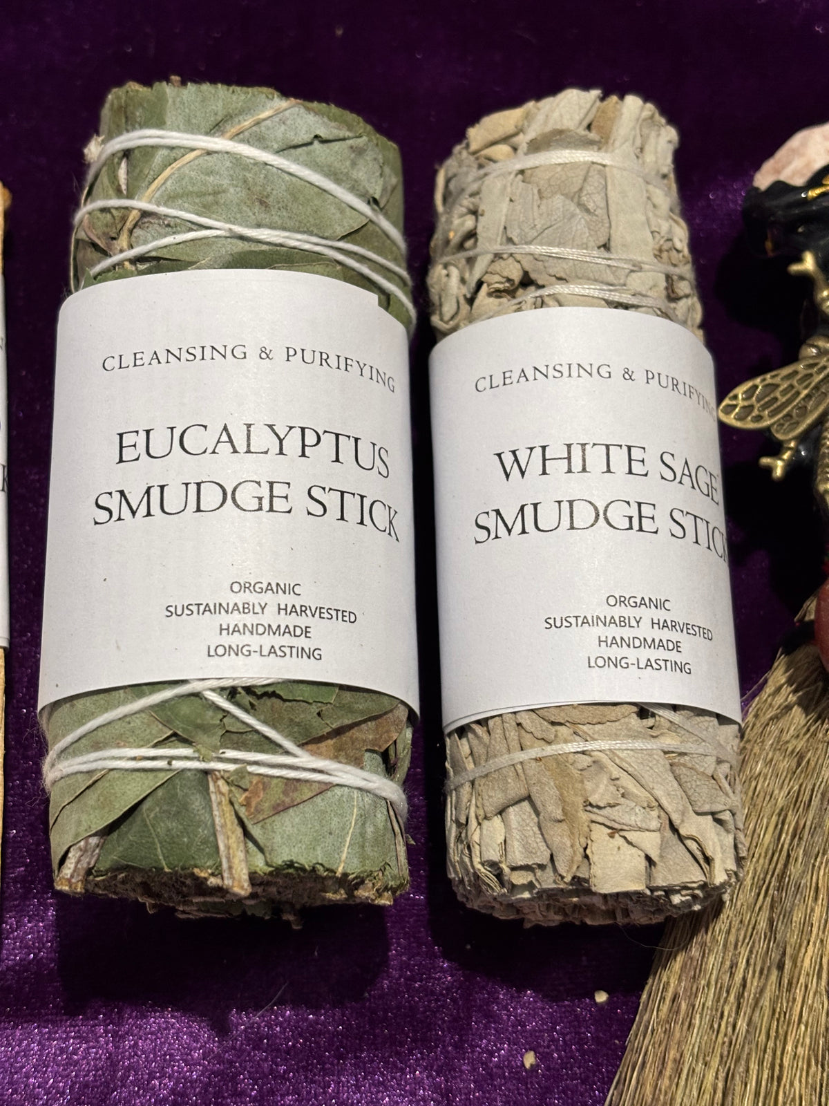 Altar Broom & Smudging Gift Set
