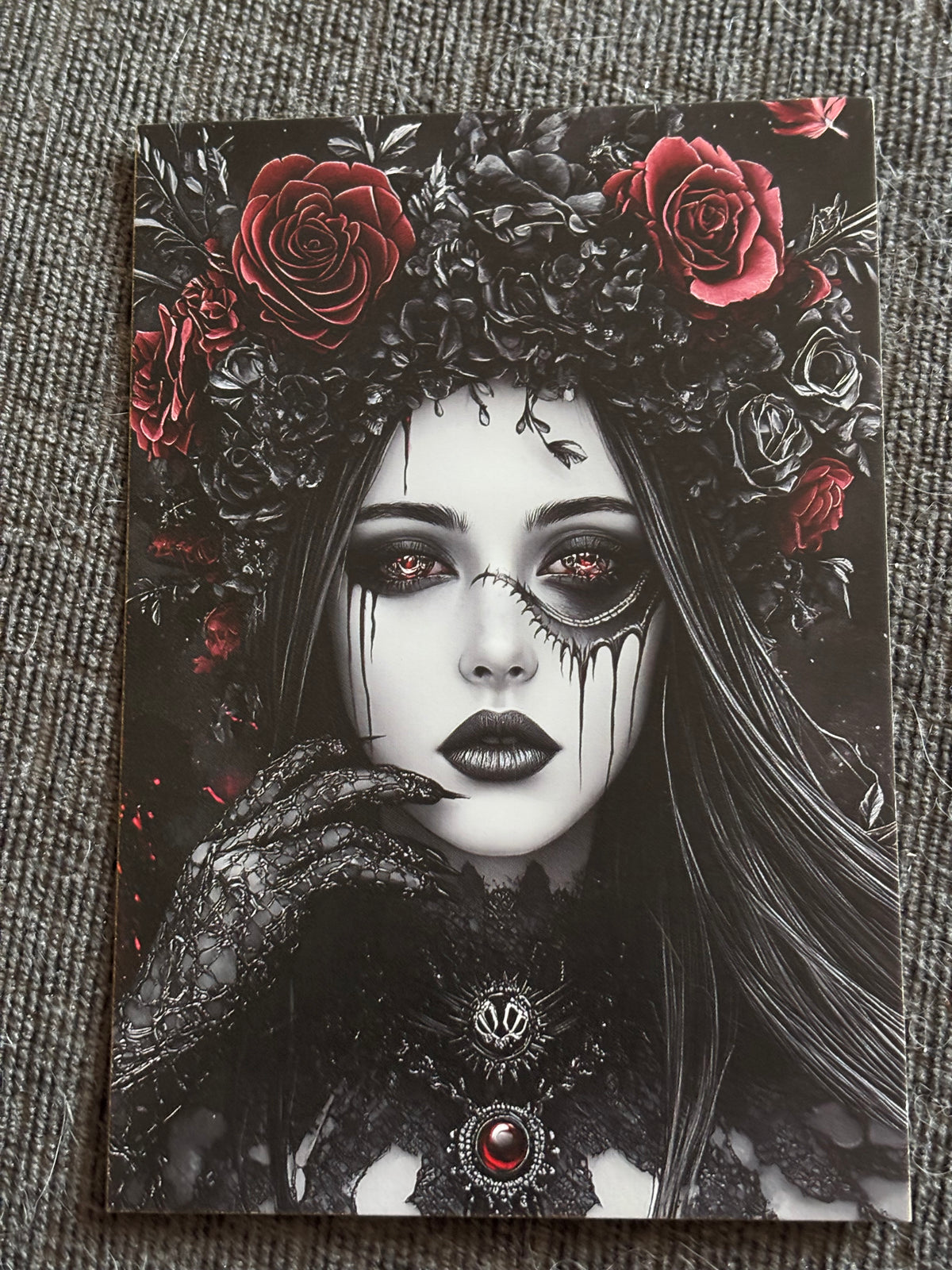 Dark Gothic Fantasy Art Print Set