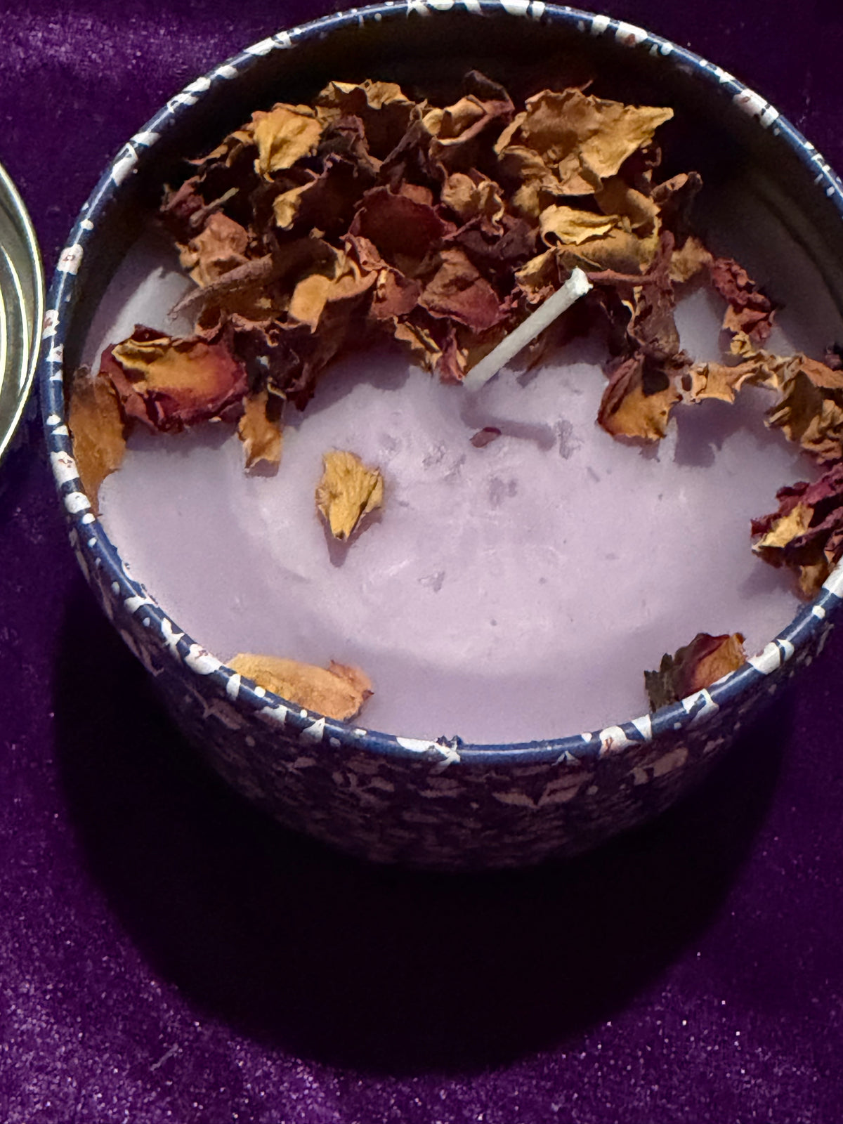 Patchouli & Dried Rose Candle