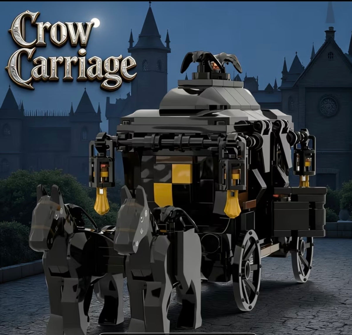 Crow Carriage Gothic Building Block Set