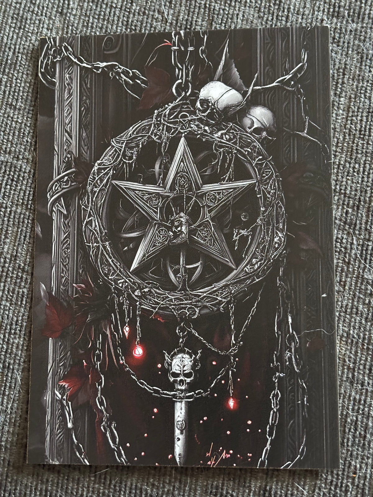 Dark Gothic Fantasy Art Print Set