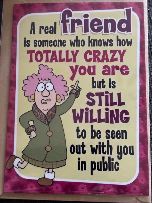Sarcastic Margaret Collection Greeting Card