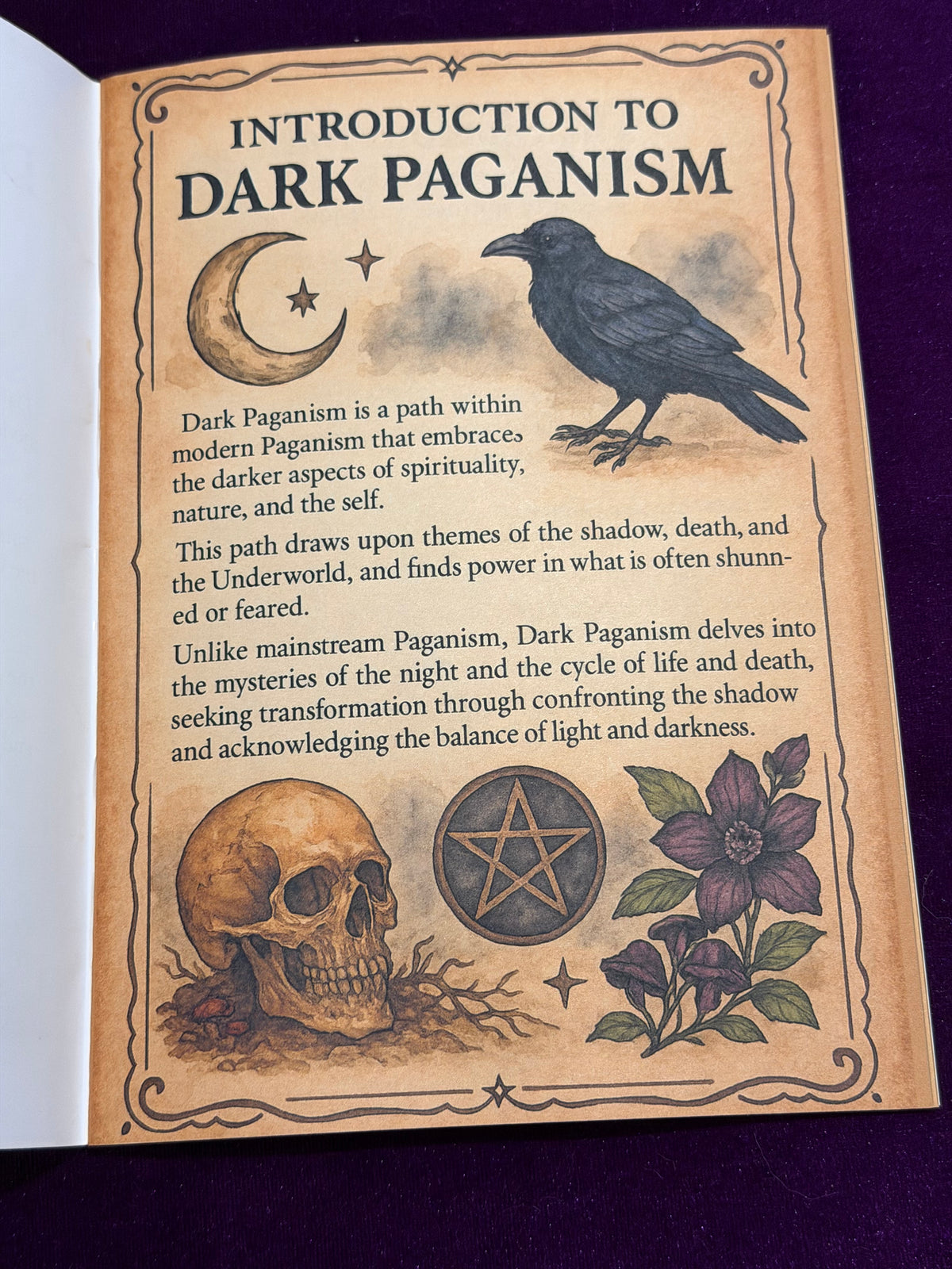 Dark Paganism – Illustrated A5 Guide