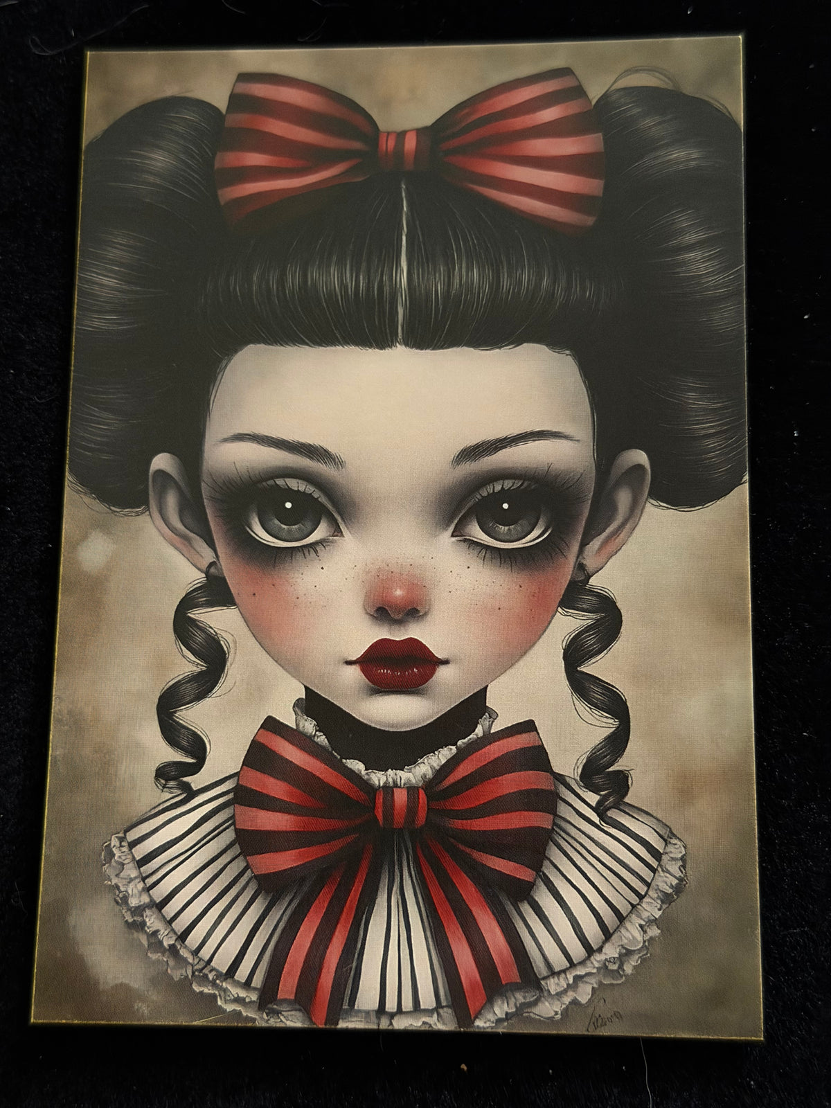 Gothic Christmas Girls – Mini Print Set