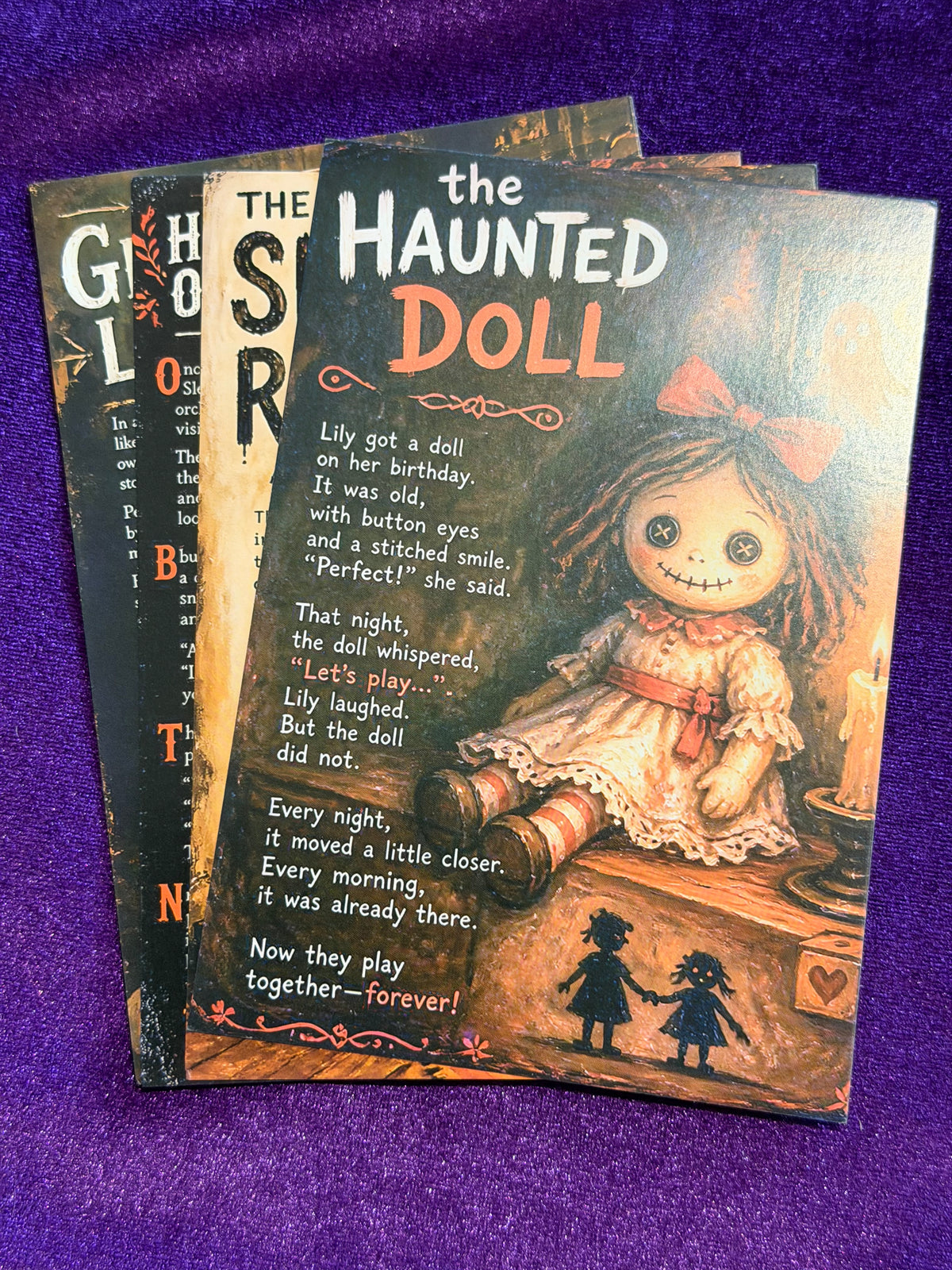 Tales from the Haunted Garden Mini Prints – Set 5