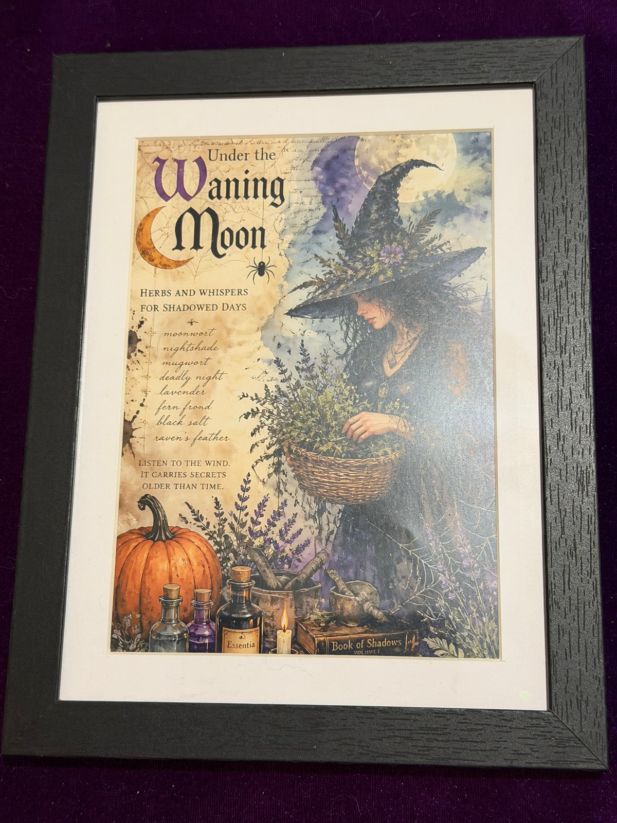 Sleepy Hollow – Under the Waning Moon Framed Print