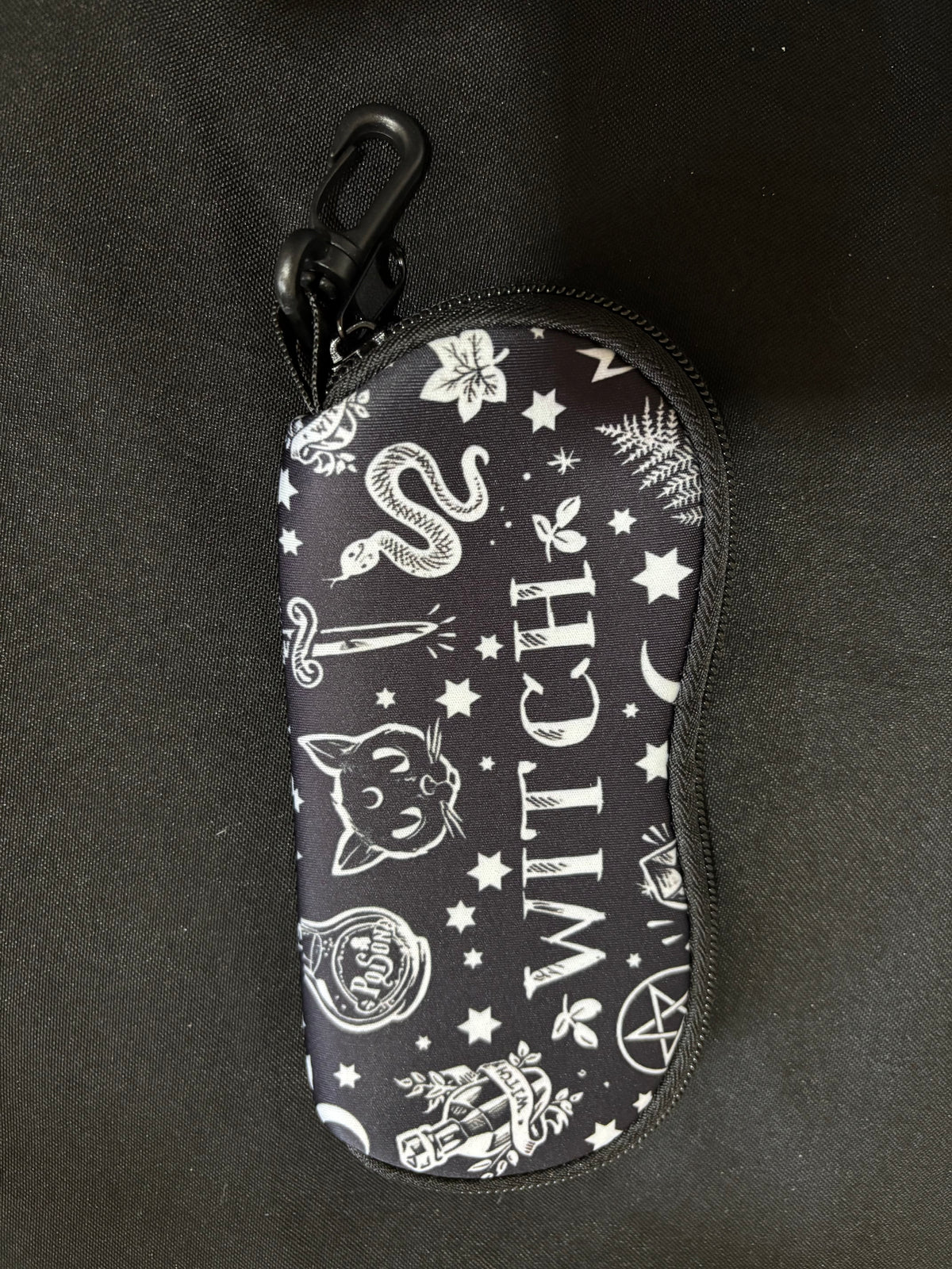 Shockproof Glasses Case – Clip-On Sunglasses Case Witch