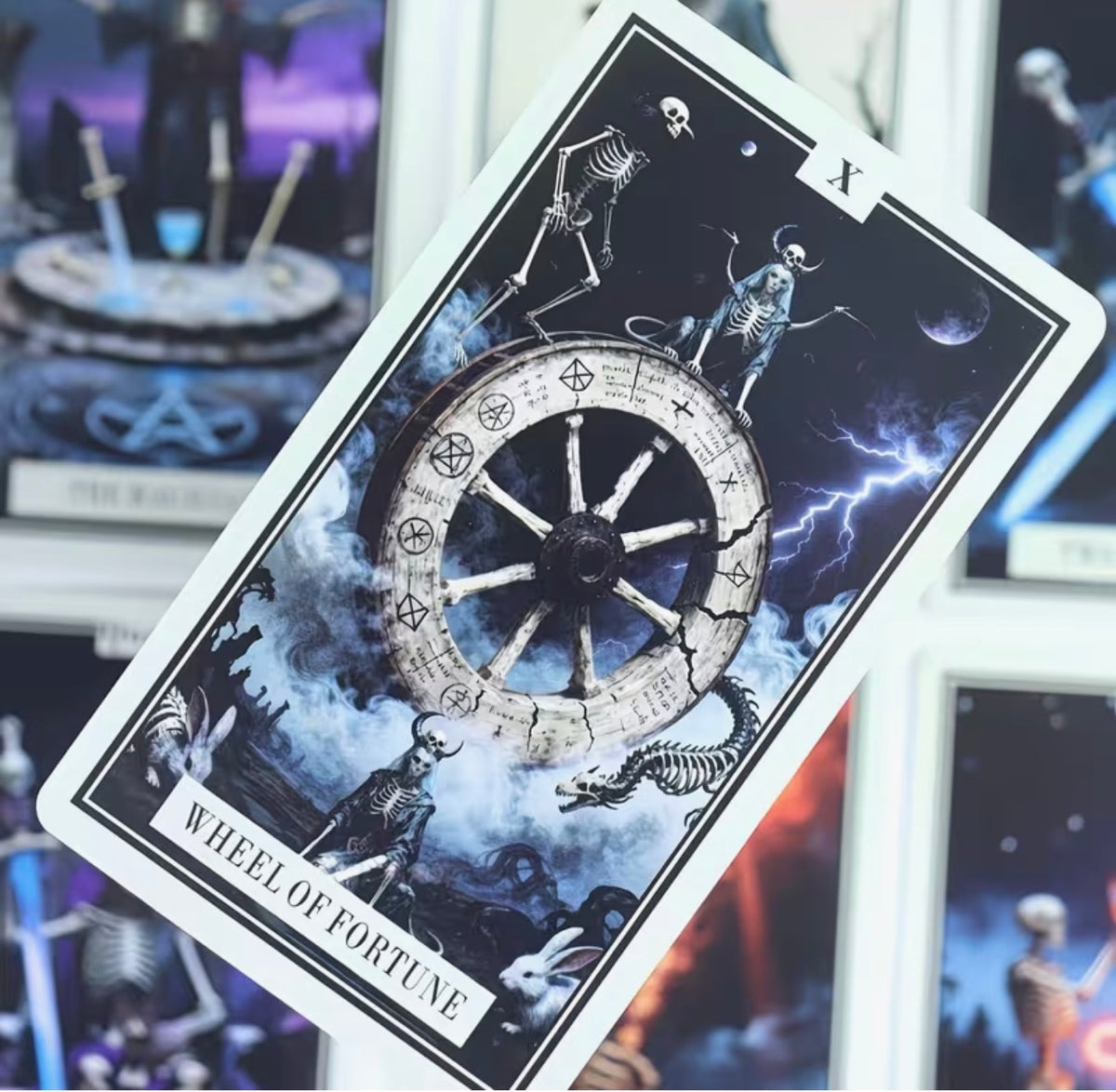Skeleton Tarot – Gothic Skeleton Tarot Deck