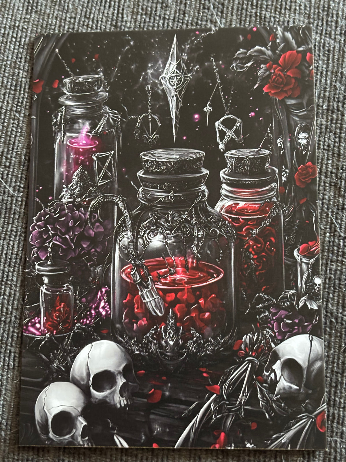 Dark Gothic Fantasy Art Print Set