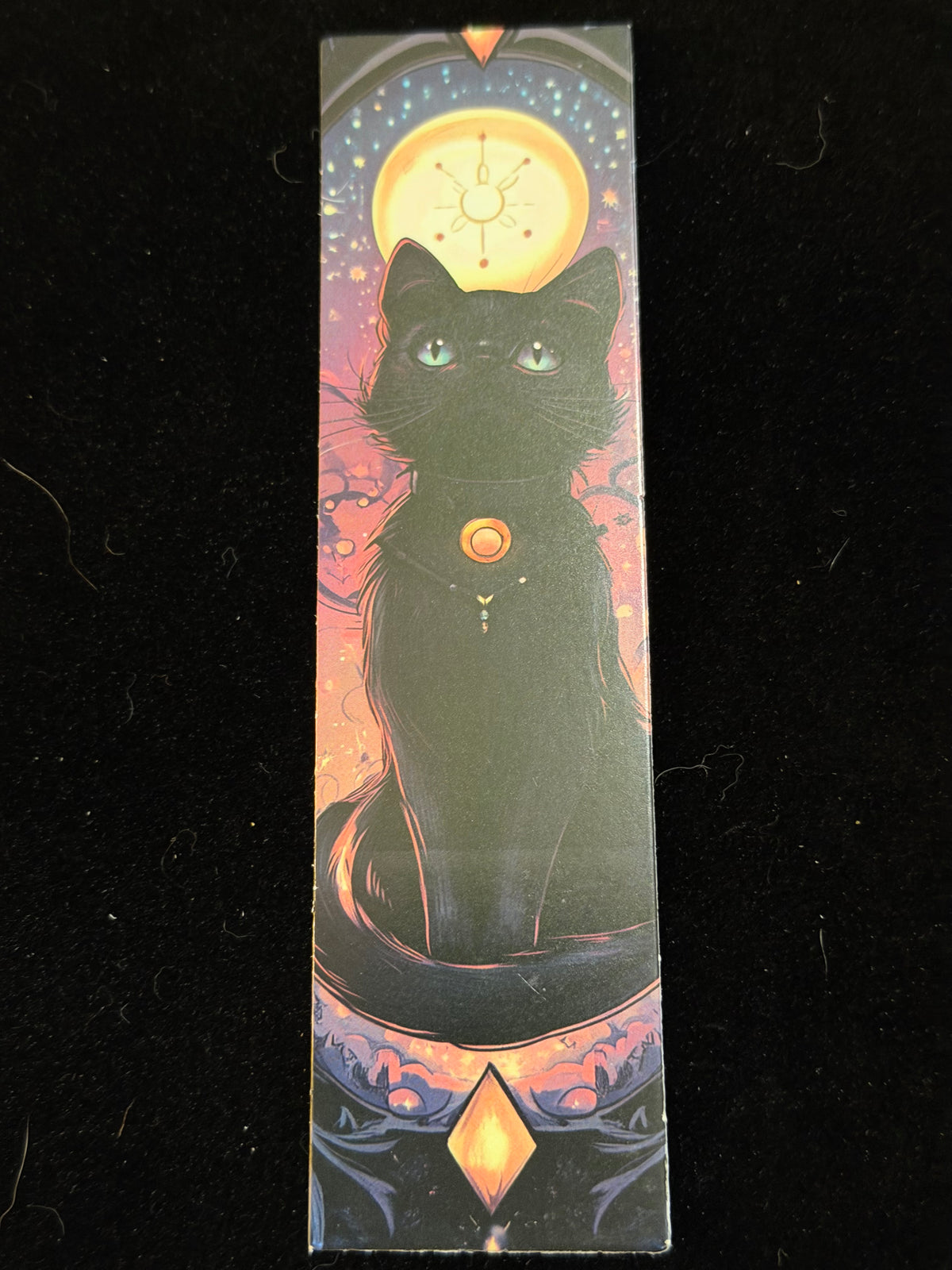 Mystical Cat Bookmark Set – Pack of 5