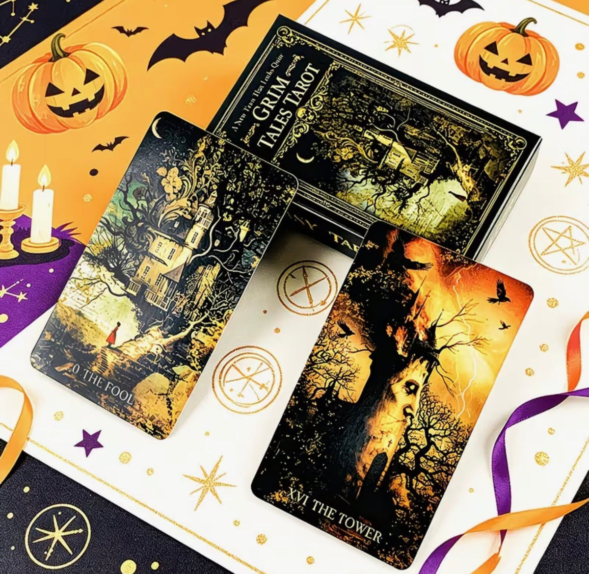 Grim Tales Tarot – Dark Gothic Fairytale Tarot Deck
