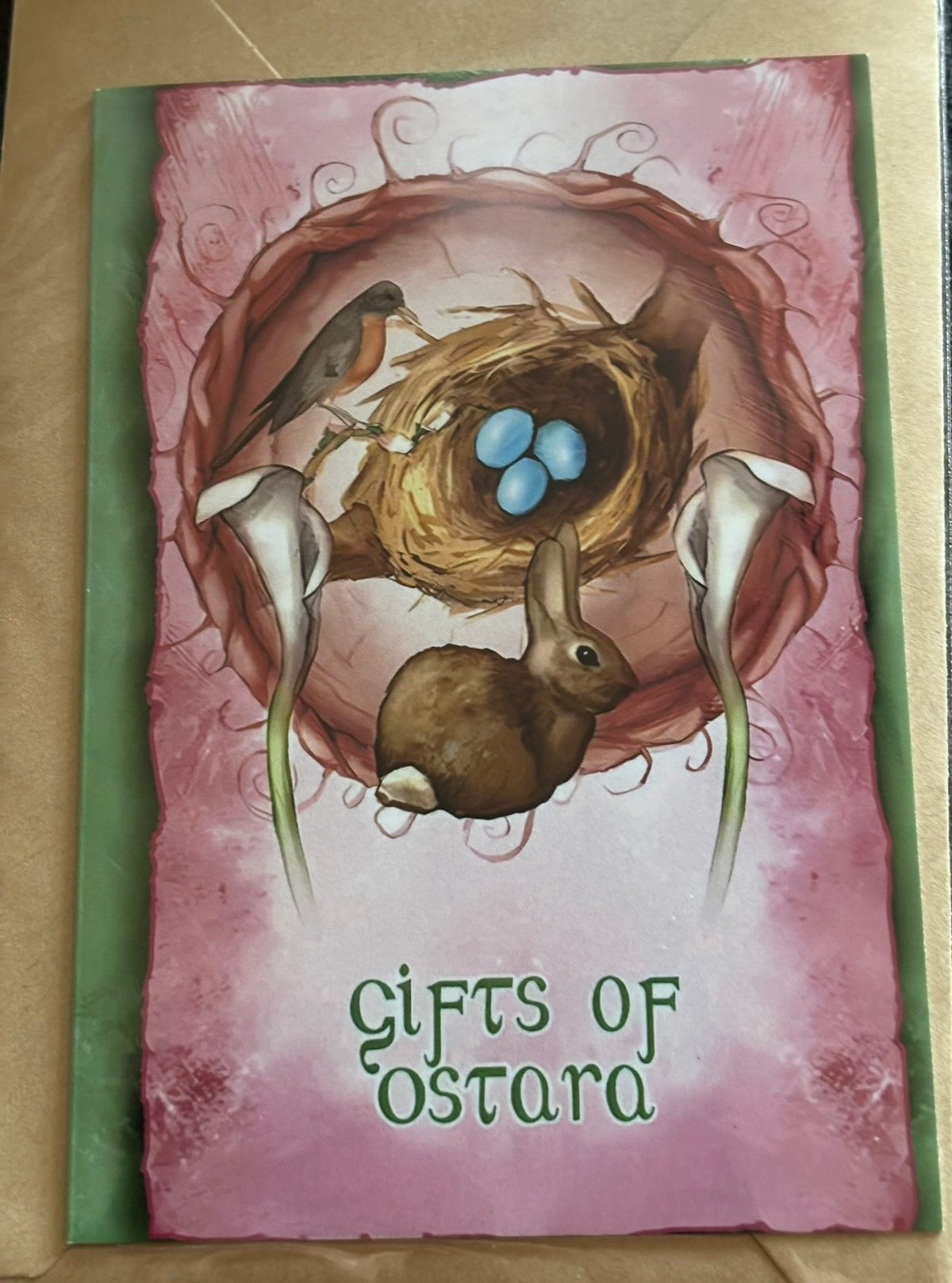 Gifts of Ostara Sabbat Card