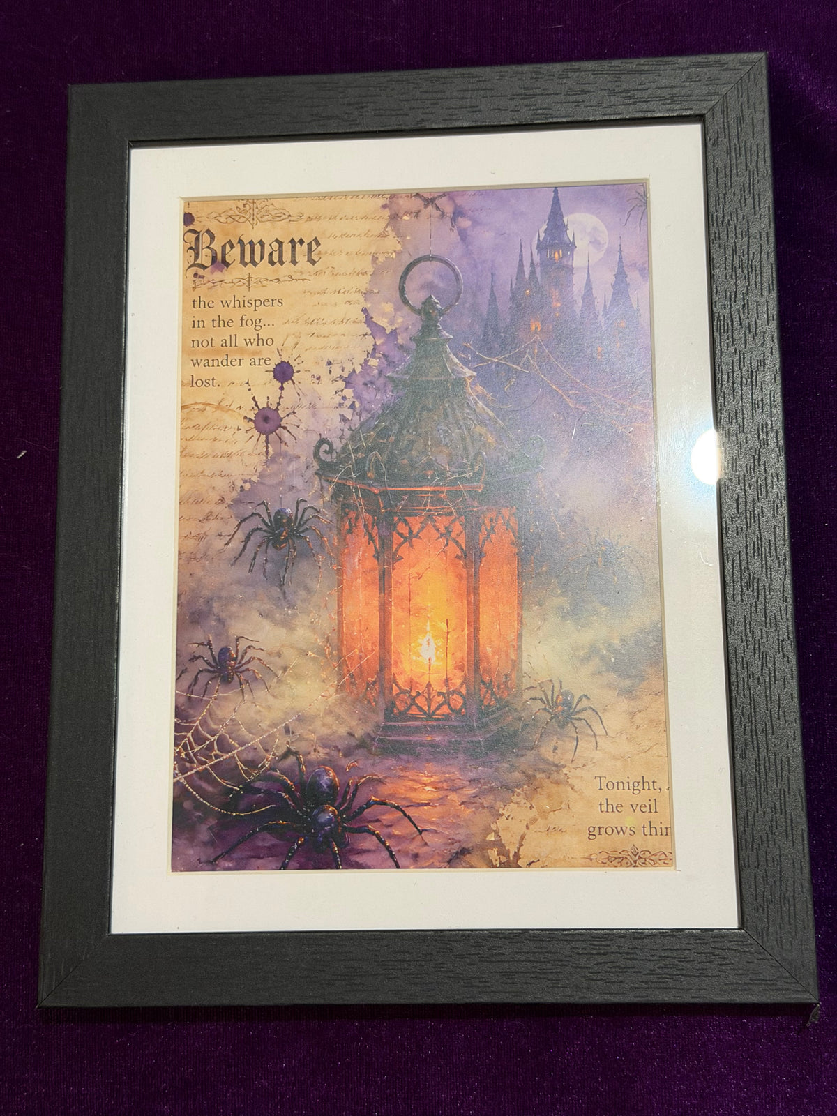 Sleepy Hollow – Beware the Whispers Framed Print