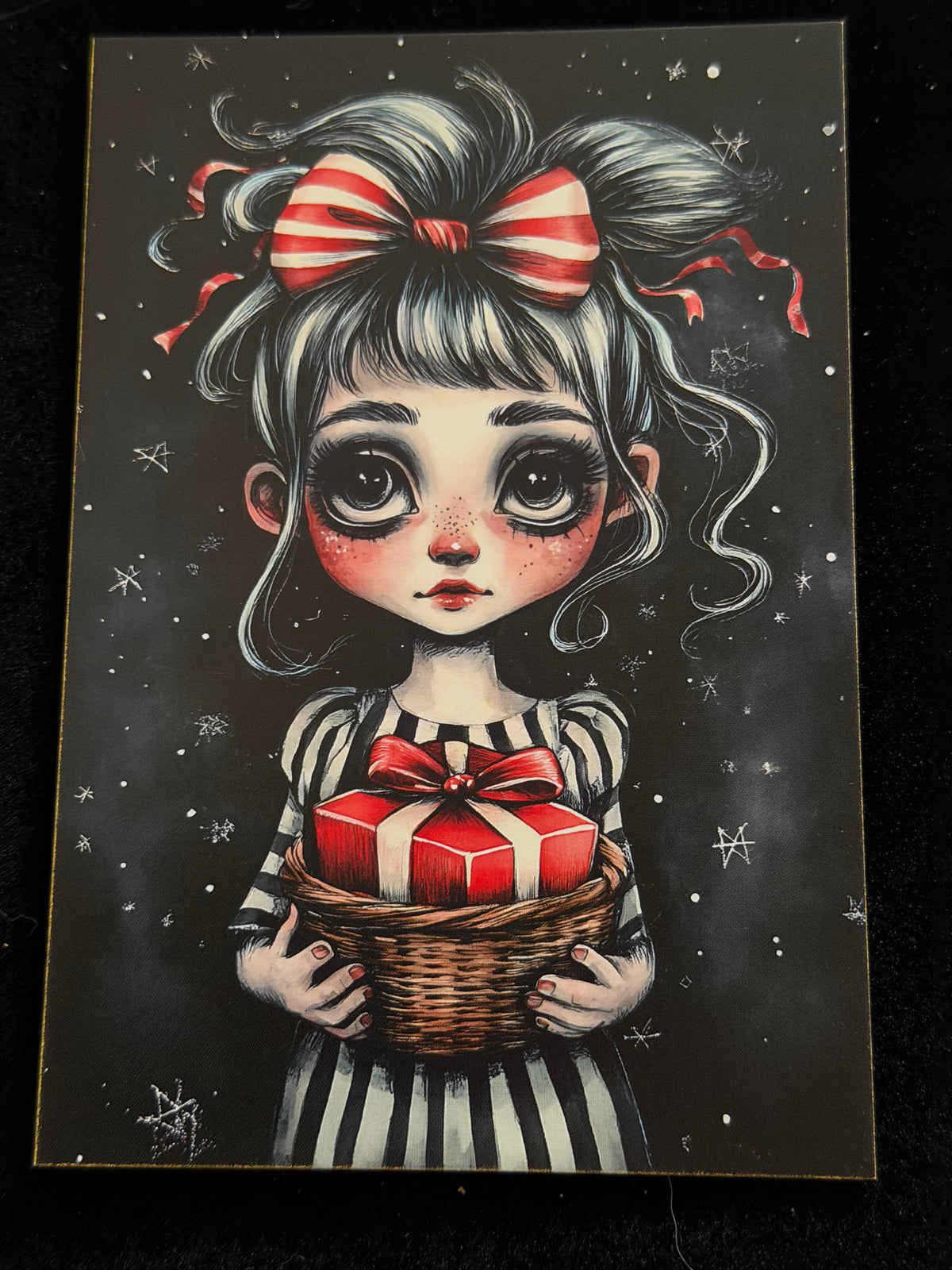 Gothic Christmas Girls – Mini Print Set