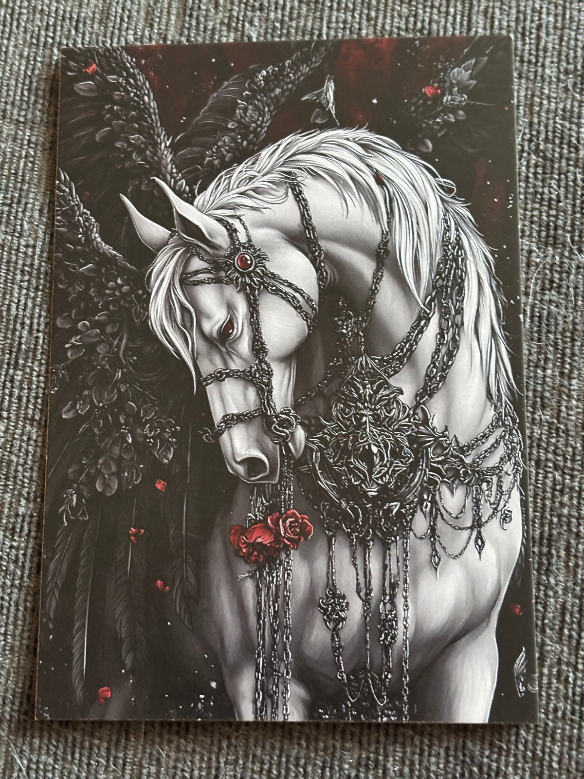 Dark Gothic Fantasy Art Print Set