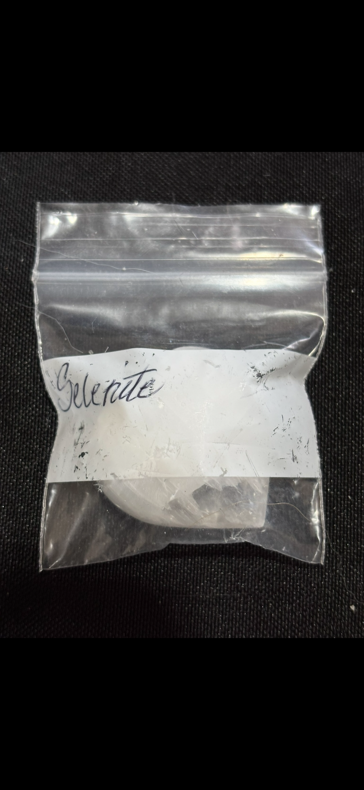 Selenite Crystal Heart – Polished White Gemstone