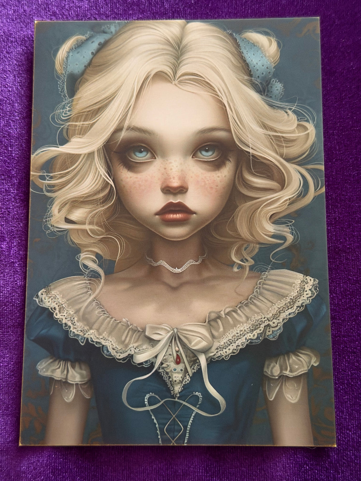 Down the Dark Rabbit Hole — Mini Art Prints — Set 4